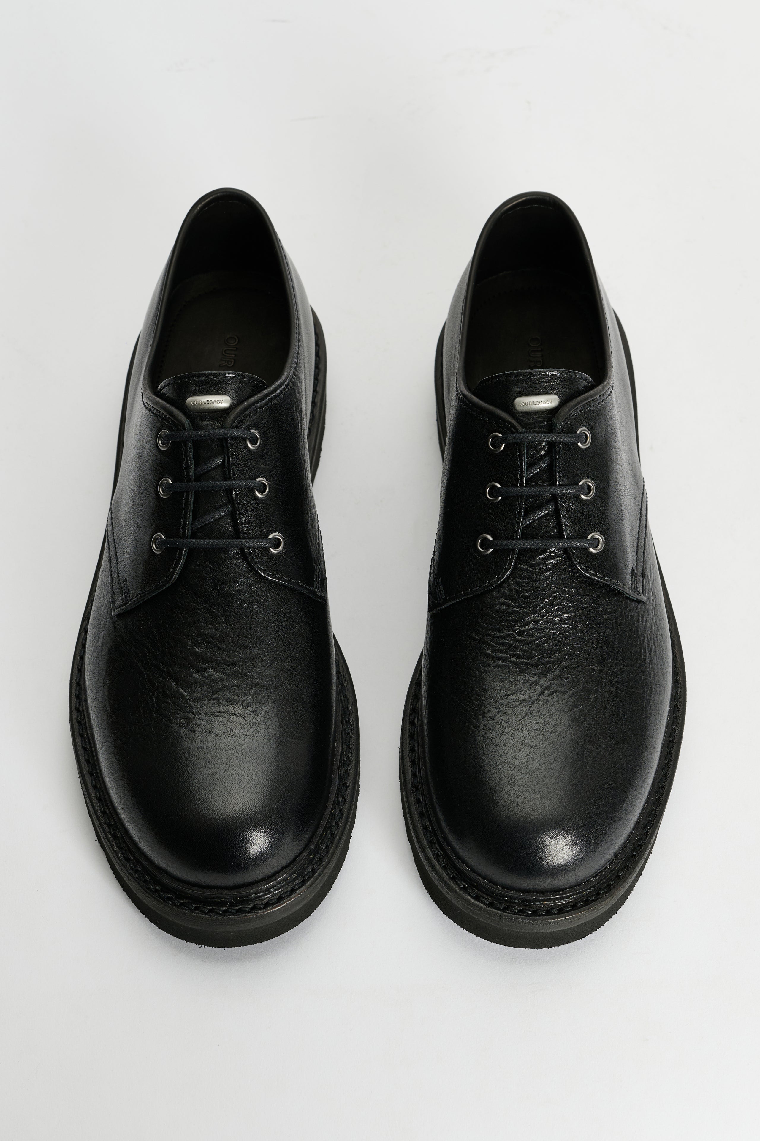 Our Legacy Trampler Shoe Black Supple Cow Hide