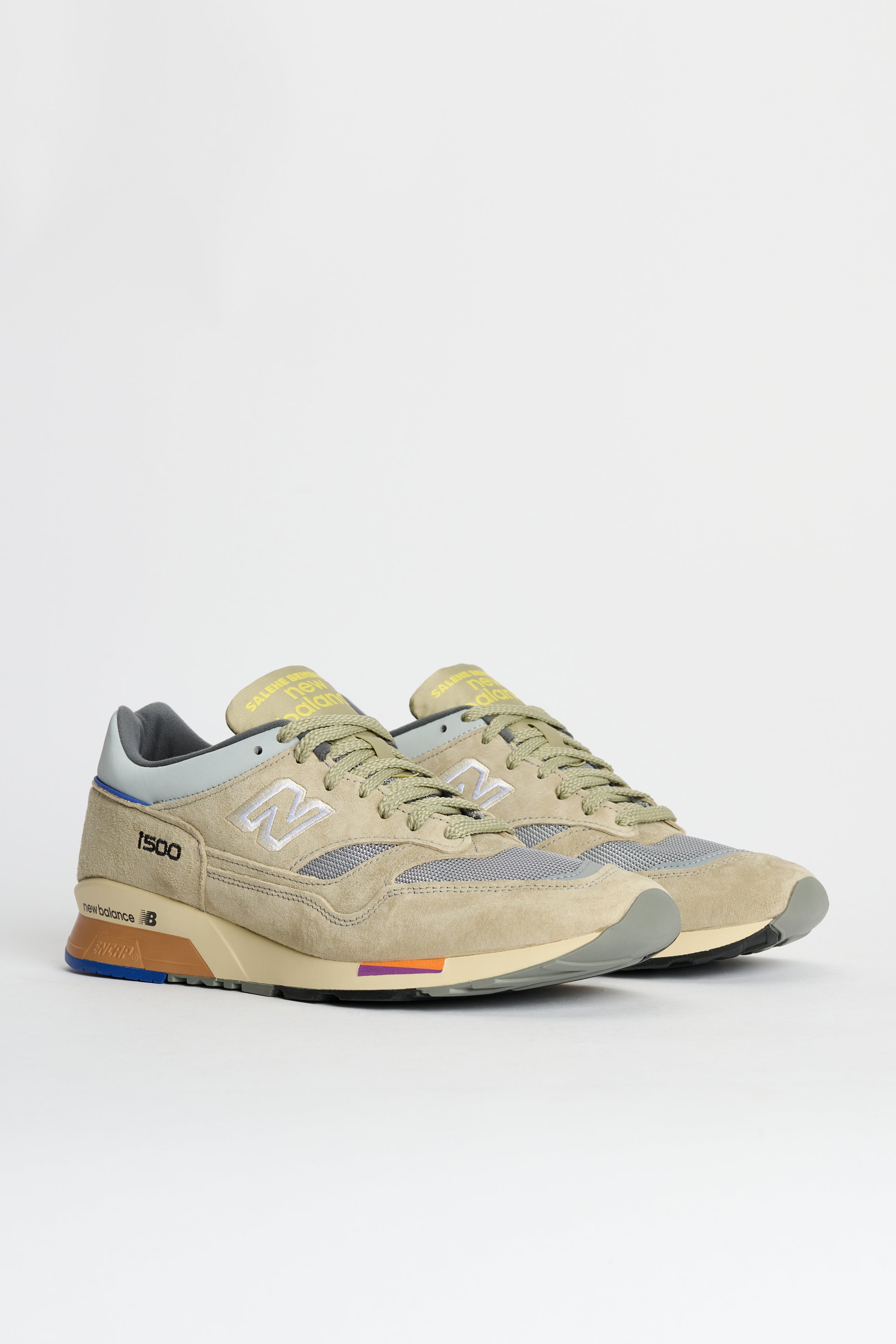 New Balance Made in UK x Salehe Bembury 1500 Olive Grey / Mirage Grey