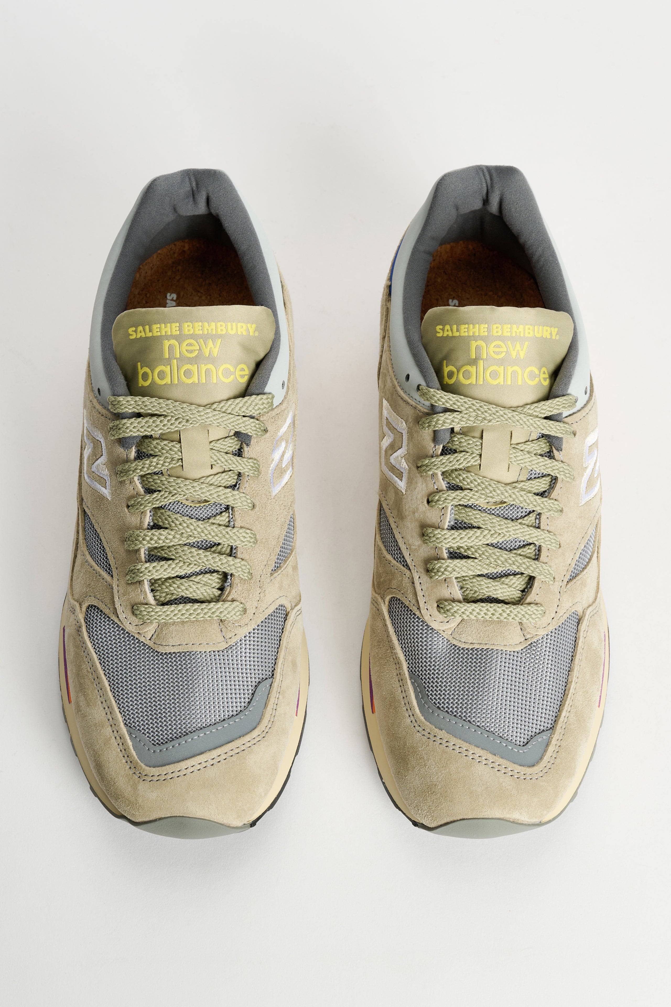 New Balance Made in UK x Salehe Bembury 1500 Olive Grey / Mirage Grey