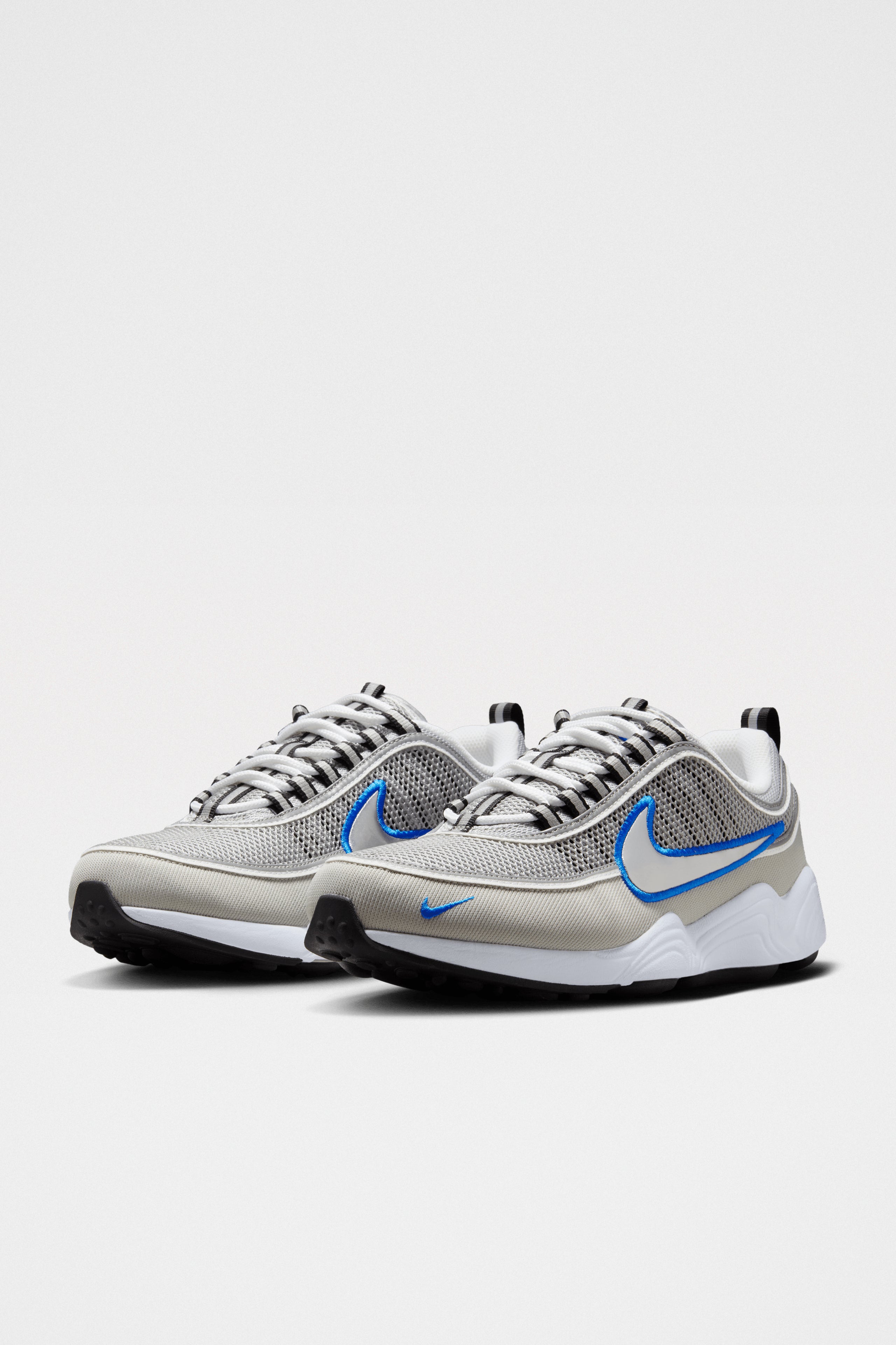 Nike Air Zoom Spiridon SP Metallic Silver / Signal Blue