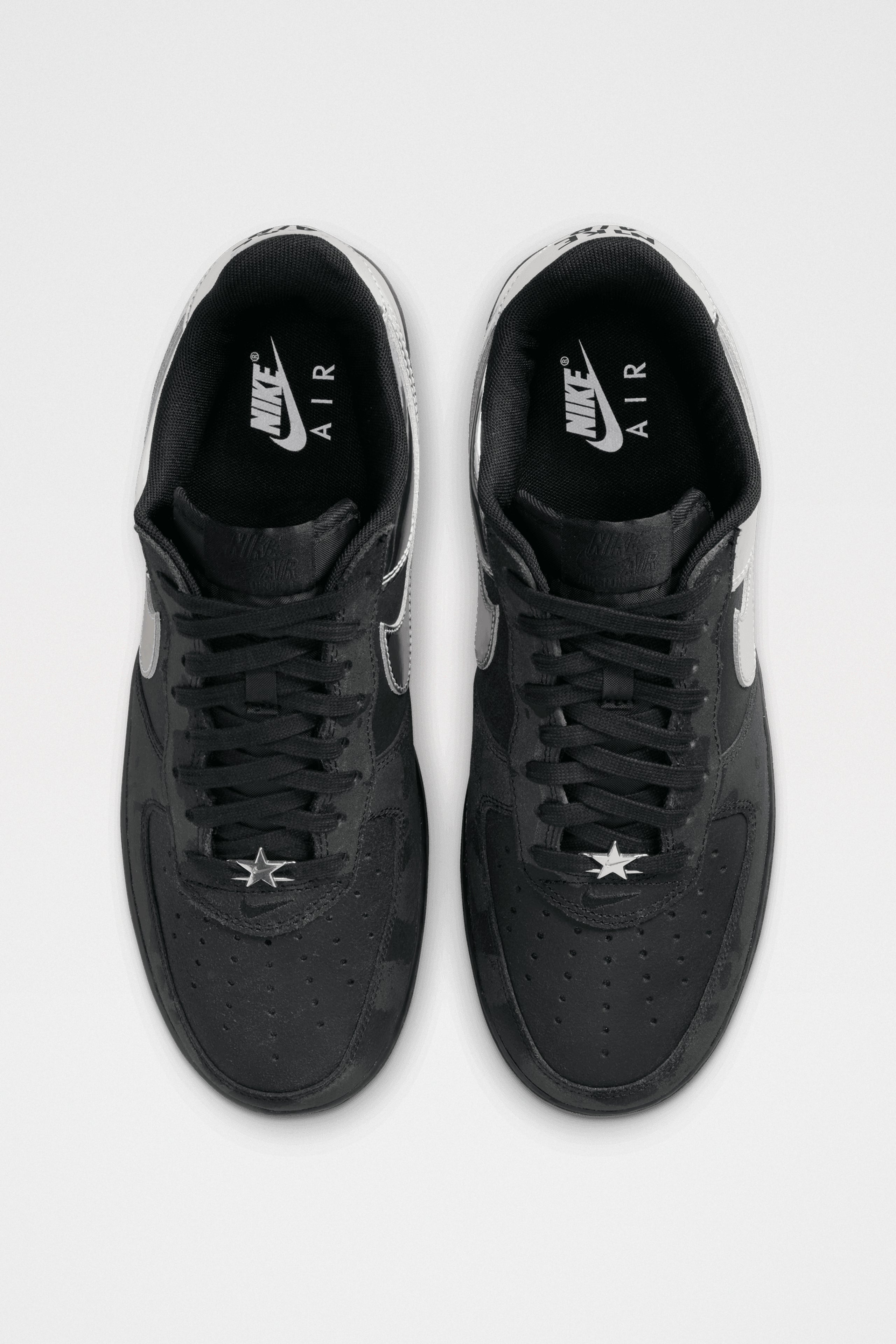 Nike Air Force 1 Low Retro Black / Chrome