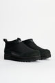 Comme des Garçons Homme Ripstop x Leather Boot Black