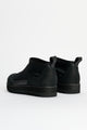 Comme des Garçons Homme Ripstop x Leather Boot Black