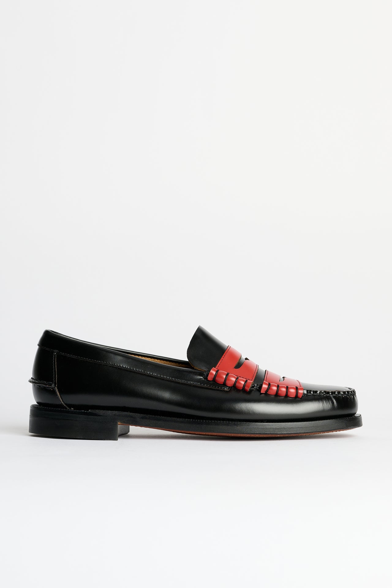 Random Identities x Sebago Double Penny Dan Loafer Red