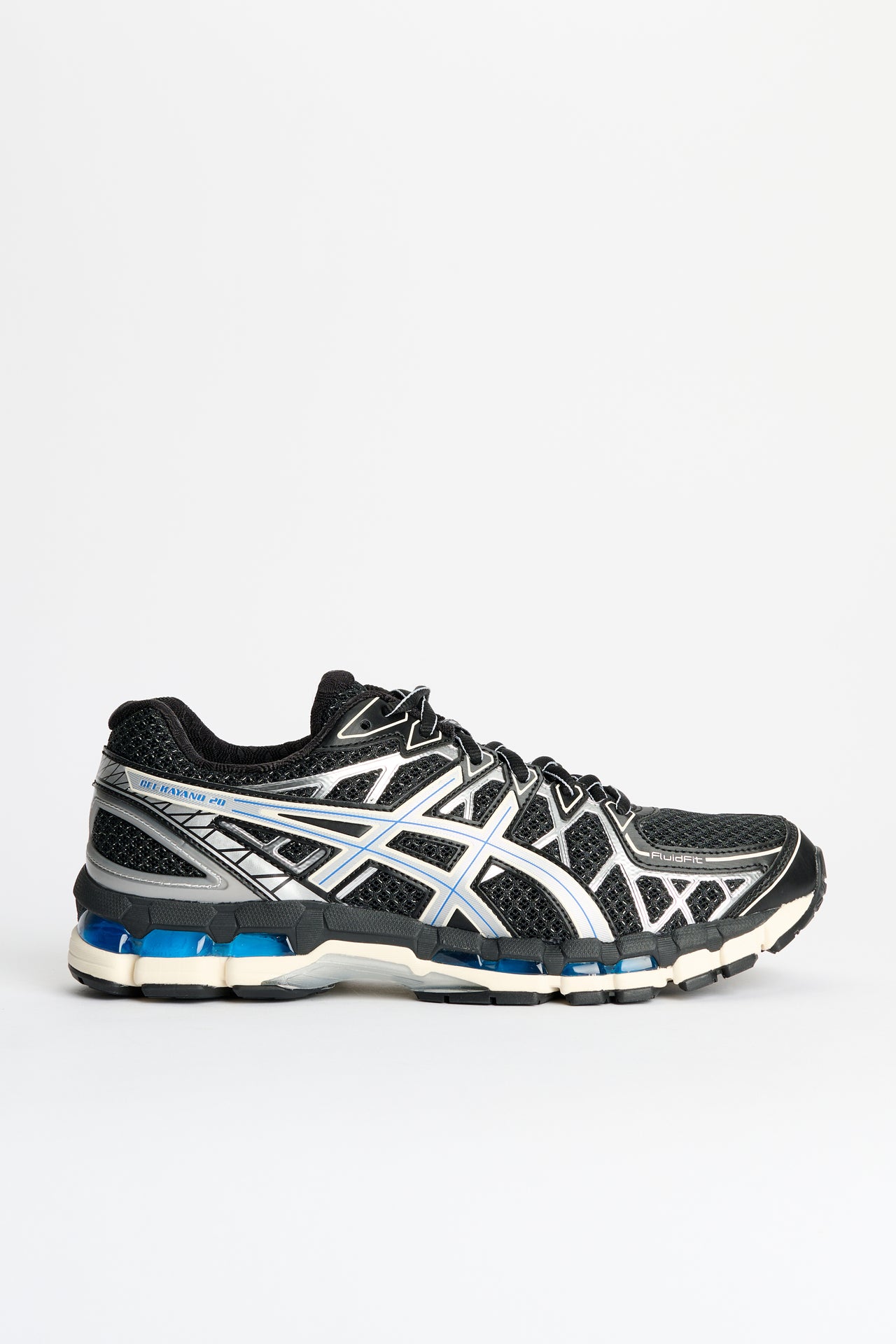 Asics Gel-Kayano 20 Black / Pure Silver