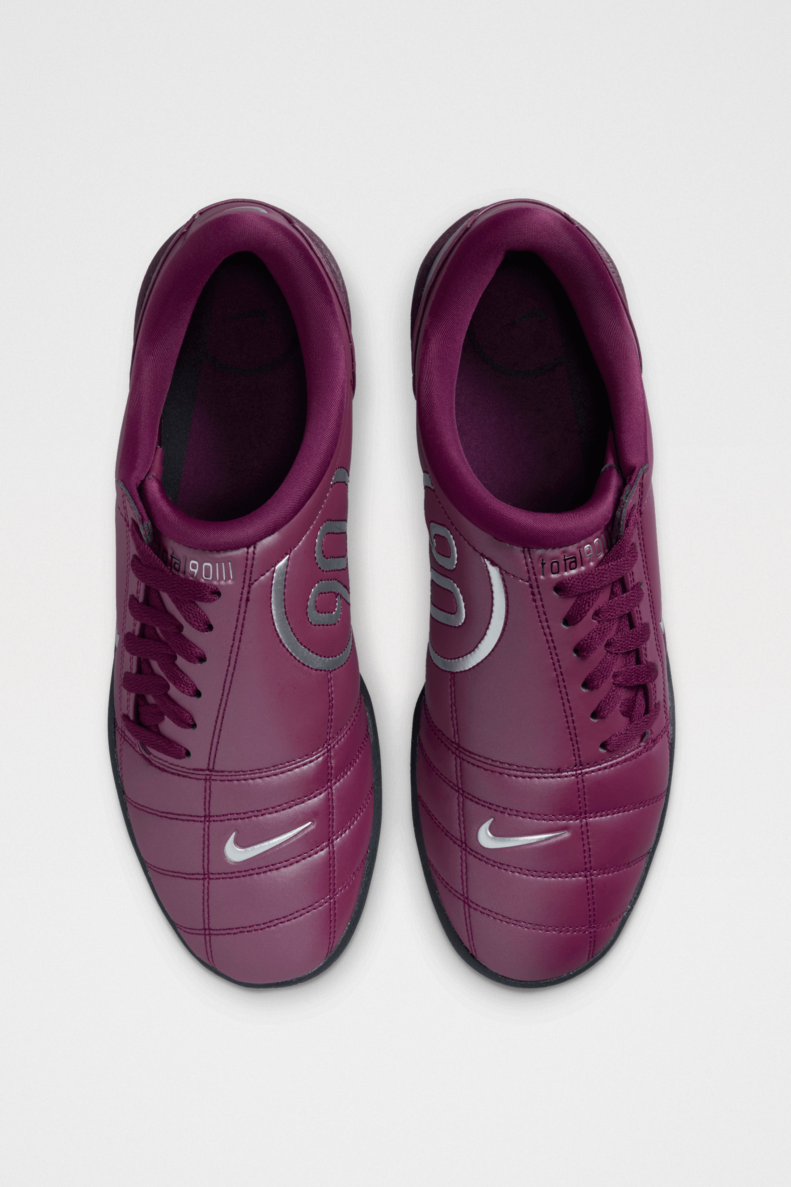 Nike T90 SP Bordeaux / Metallic Silver