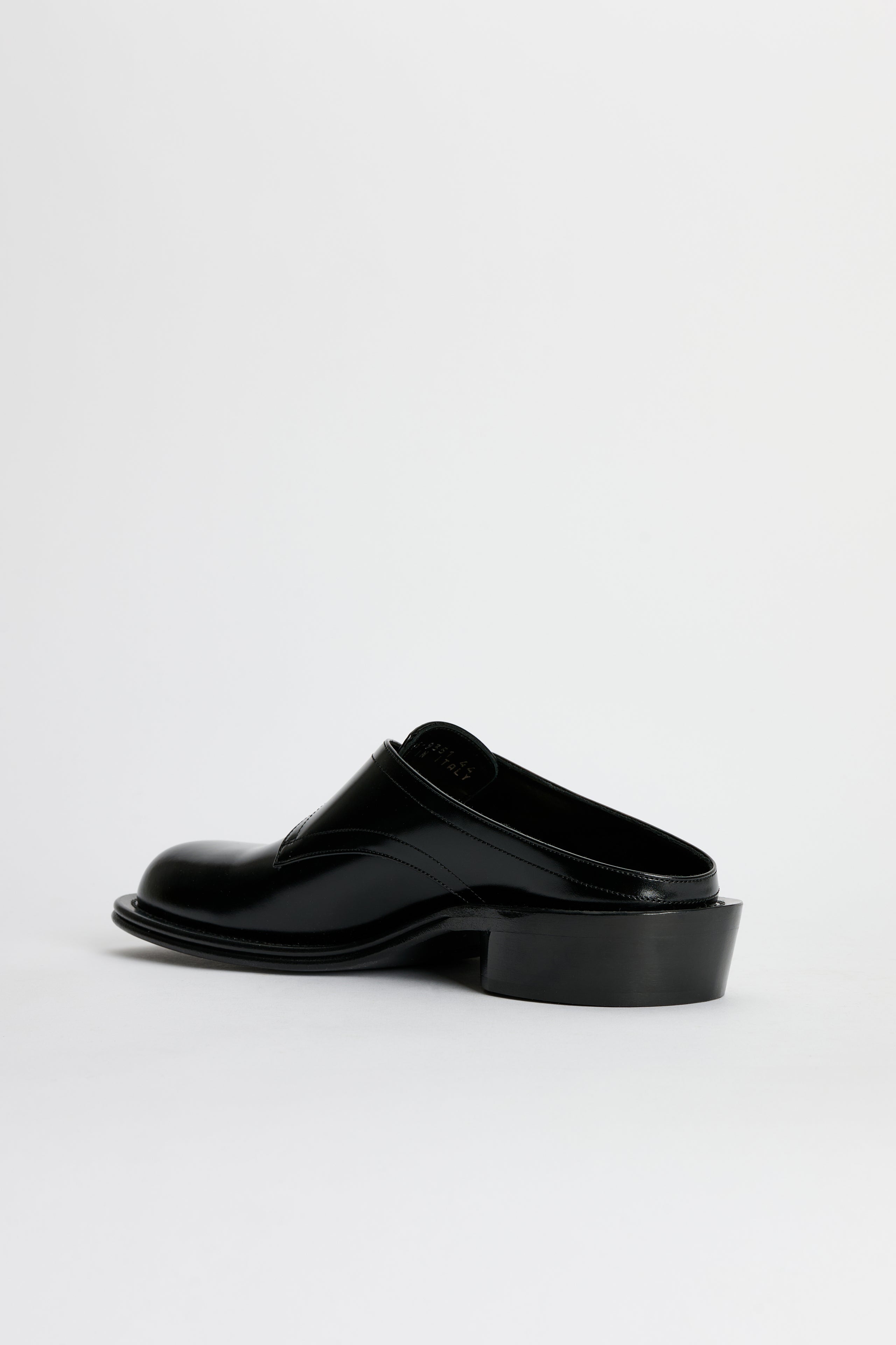 Namacheko Monkstrap Mule Silver Black