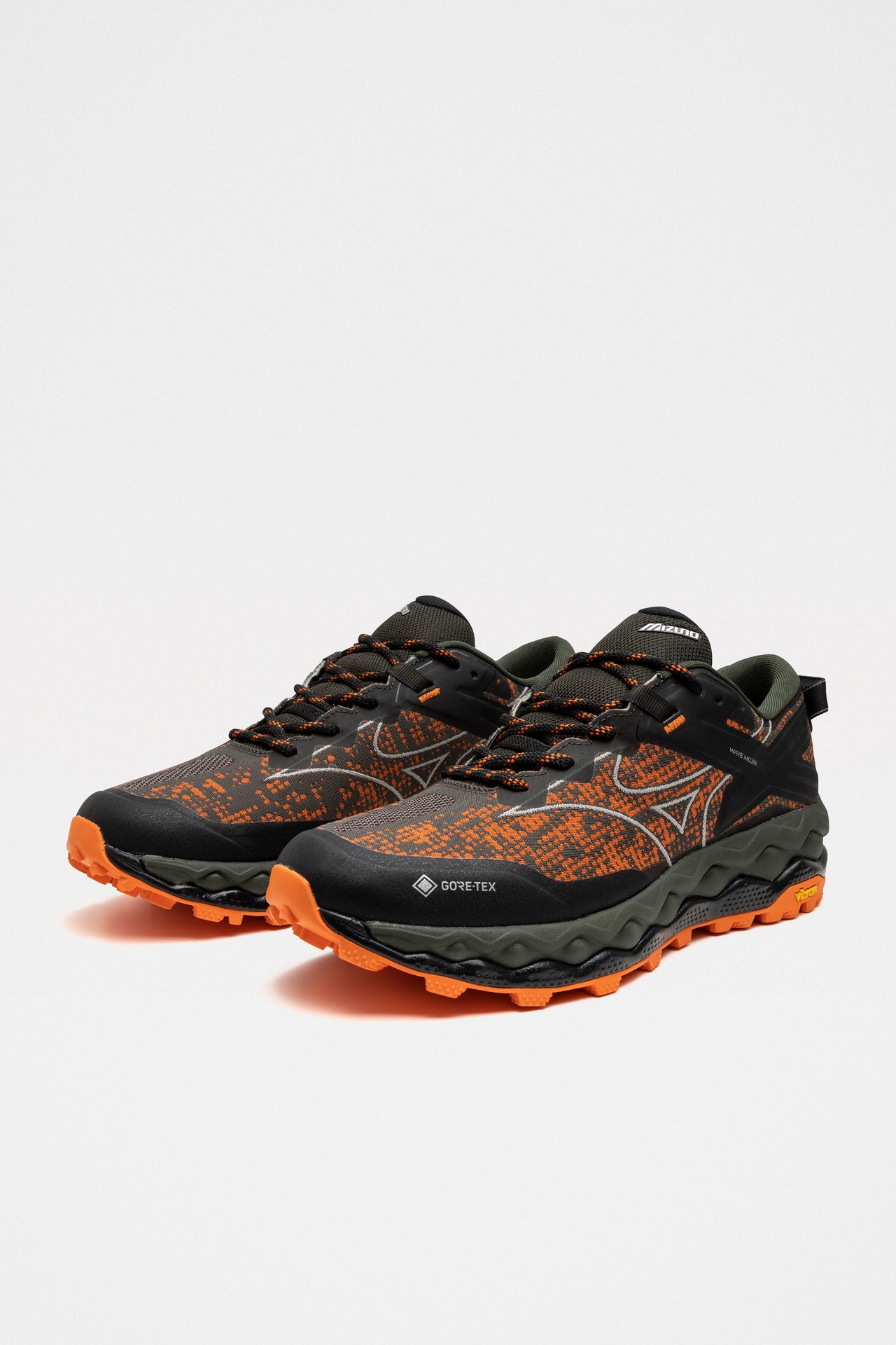 Mizuno x Maharishi Wave Mujin LS GTX Vibrant Orange / Cool Grey