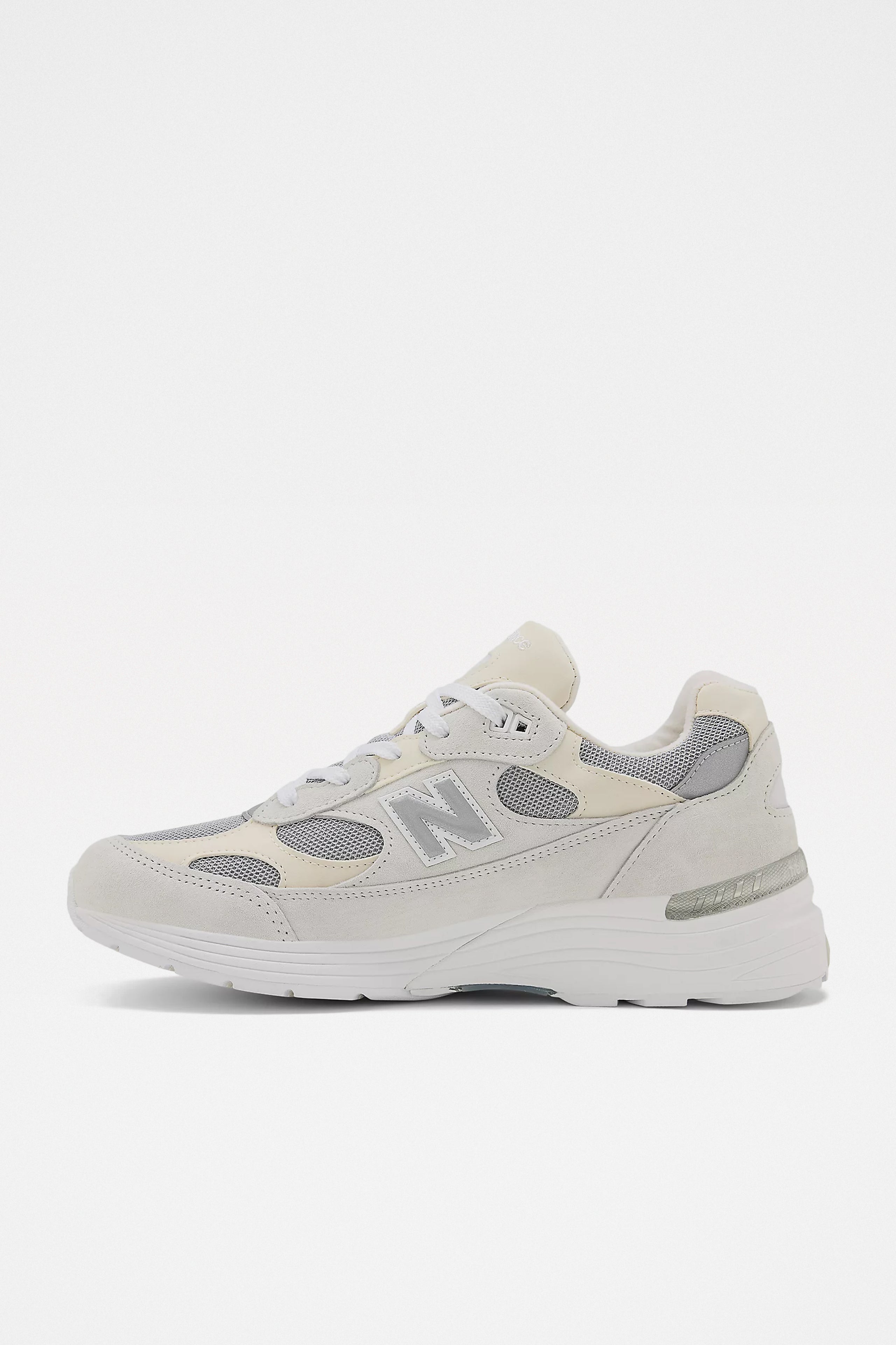 New Balance Made in USA 992 Core White / Reflection / Silver Metallic