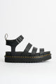 Dr. Martens W’s Blaire Hydro Leather Sandals Black