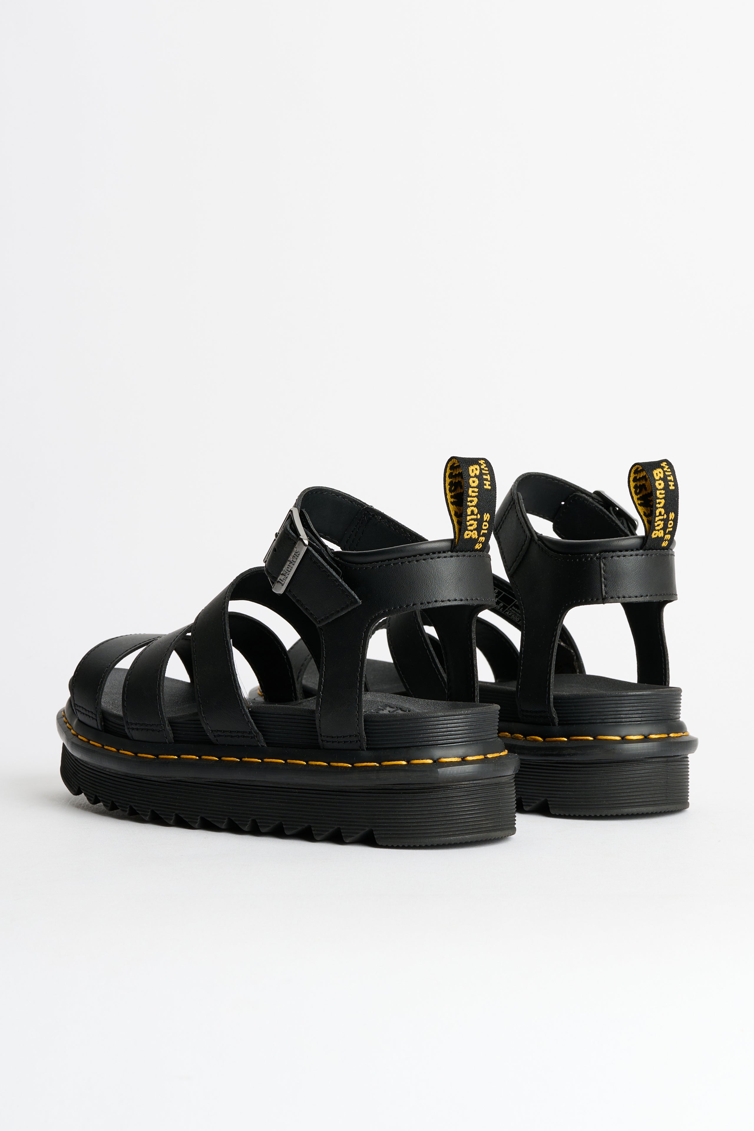 Dr. Martens W’s Blaire Hydro Leather Sandals Black
