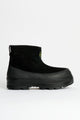 Stone Island Suede Ankle Shoes Black