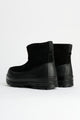 Stone Island Suede Ankle Shoes Black