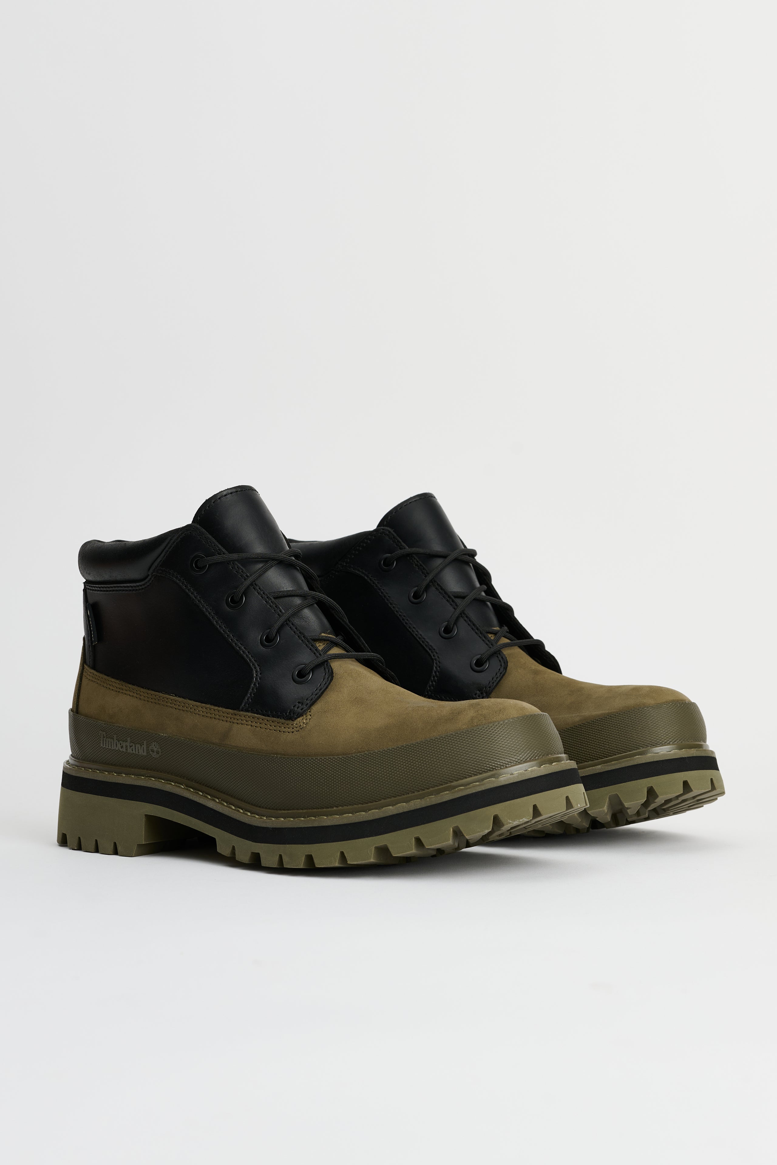 Timberland Premium Mid Lace Up GTX Chukka Boot Dark Green