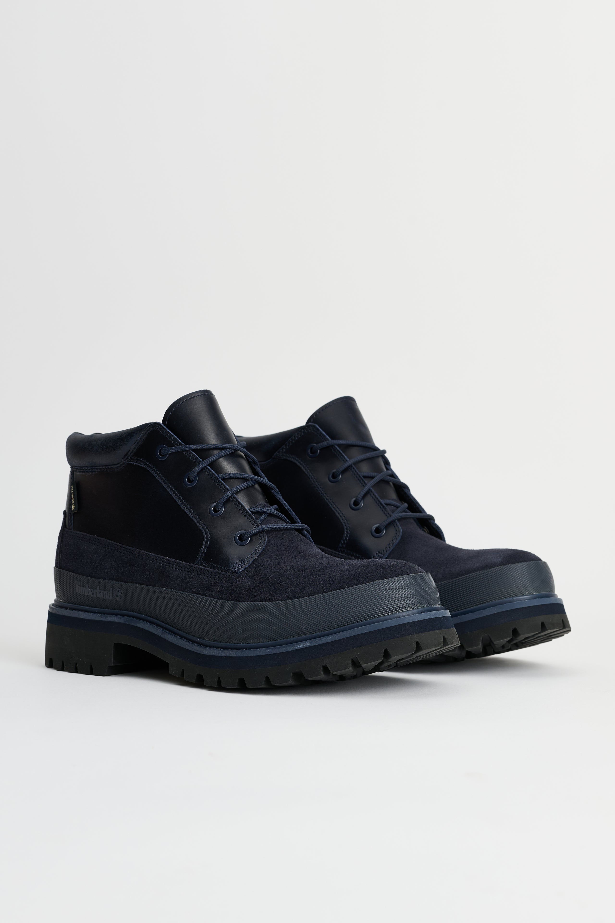 Timberland Premium Mid Lace Up GTX Chukka Boot Dark Blue