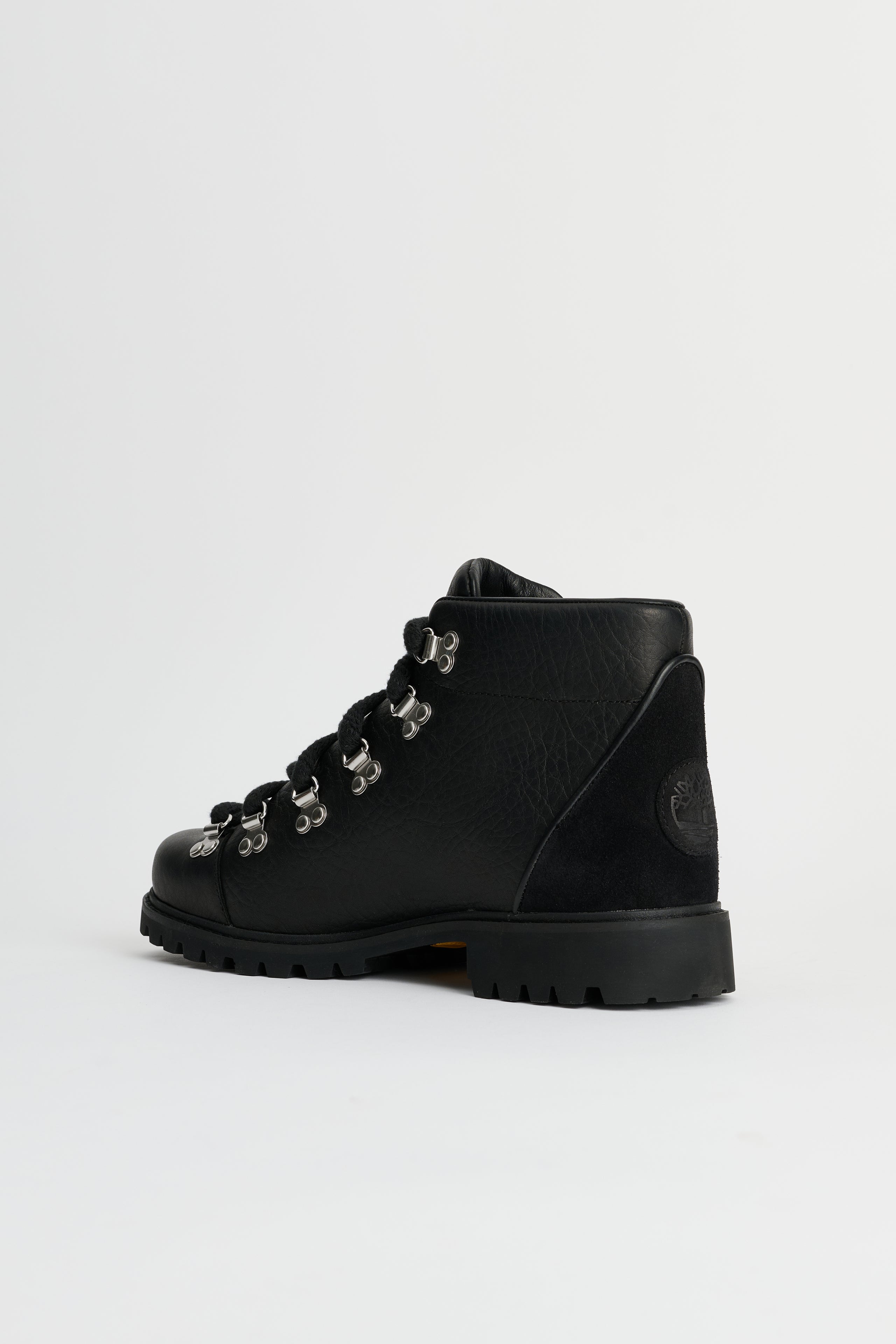 Timberland Authentic Hike Mid Lace Up Boot Black Full Grain