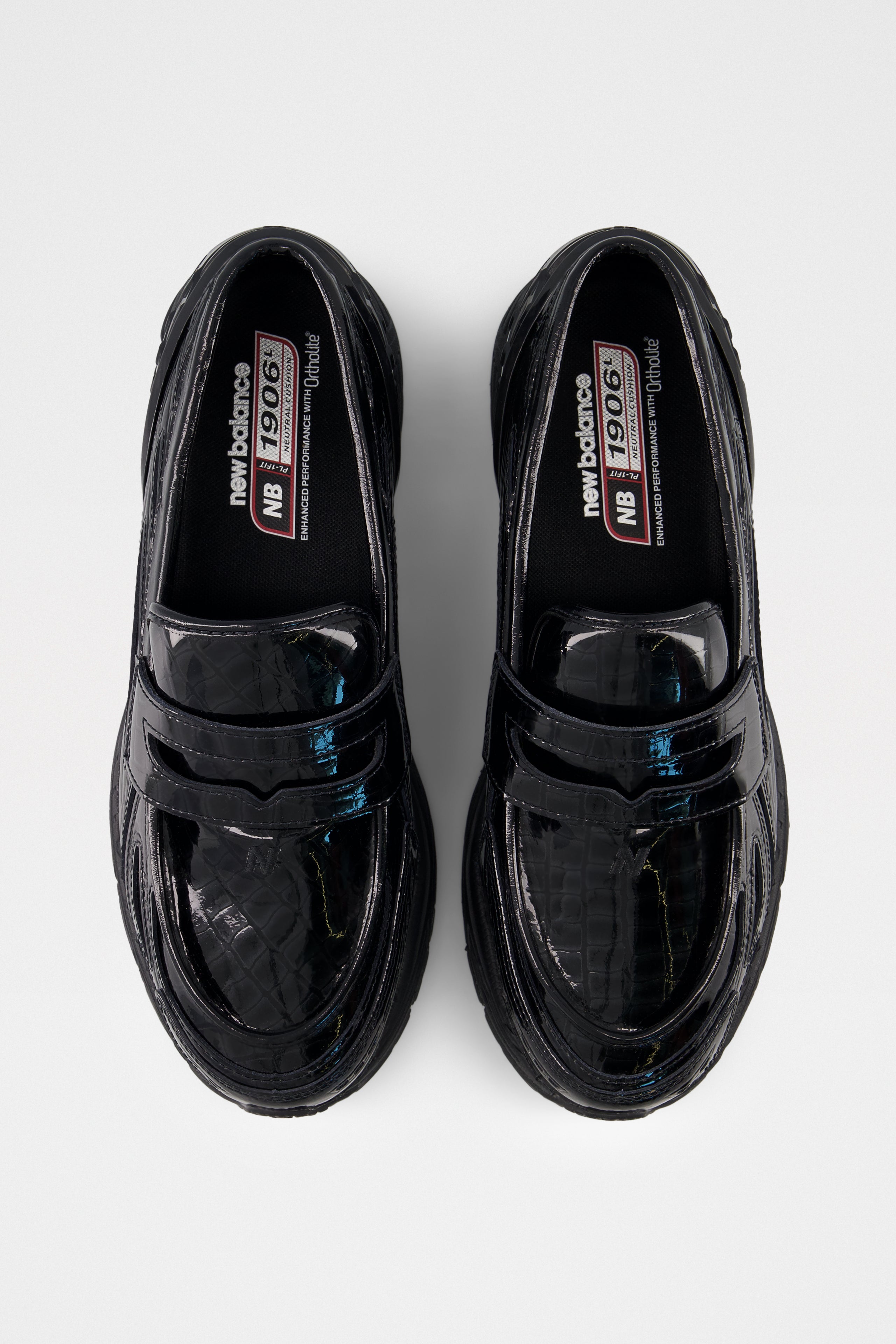 New Balance 1906 Loafer Black Croc