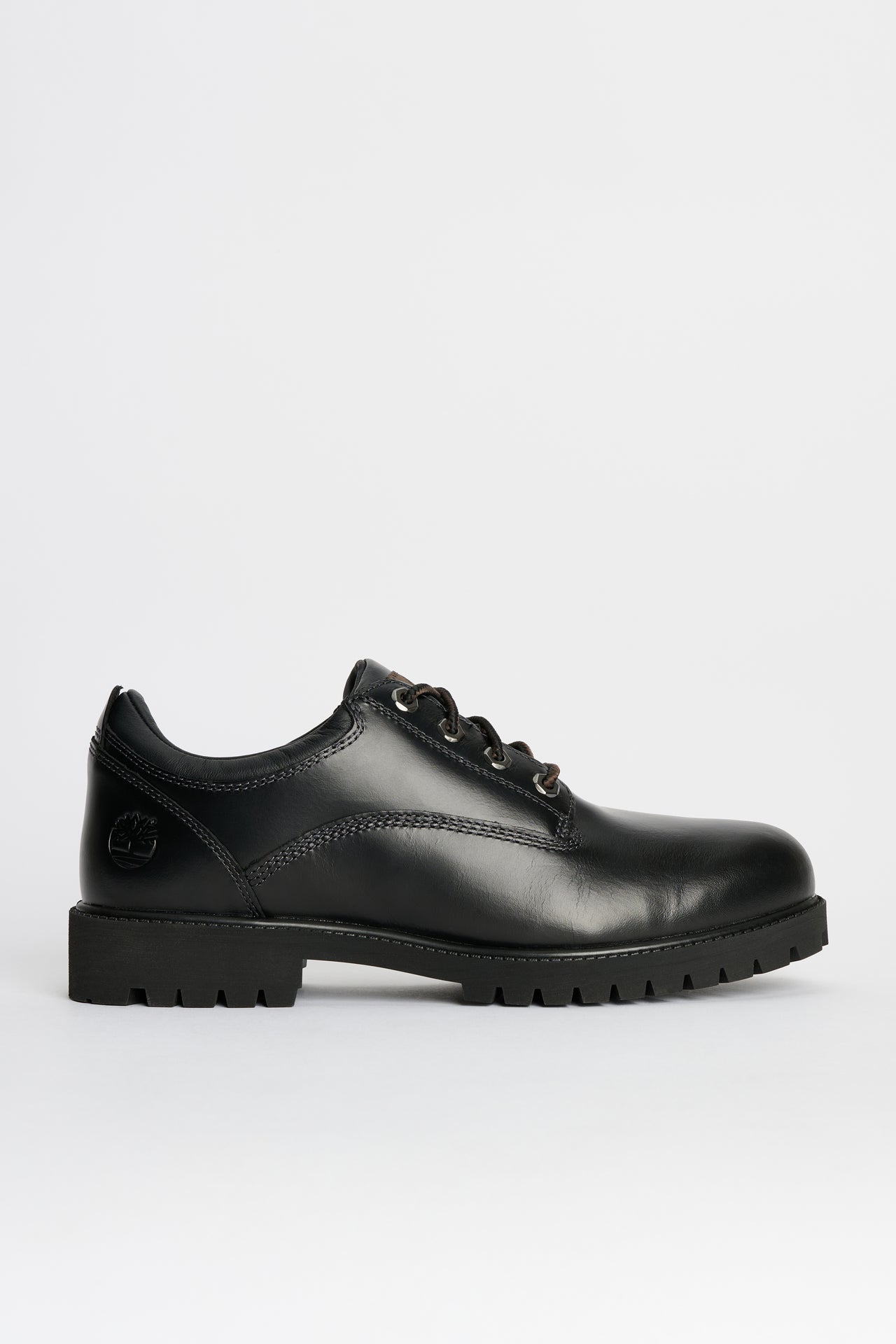 Timberland Heritage Lace Up Shoe Black Full Grain