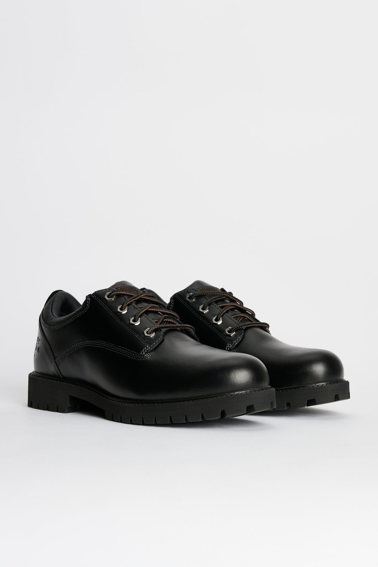 Timberland Heritage Lace Up Shoe Black Full Grain