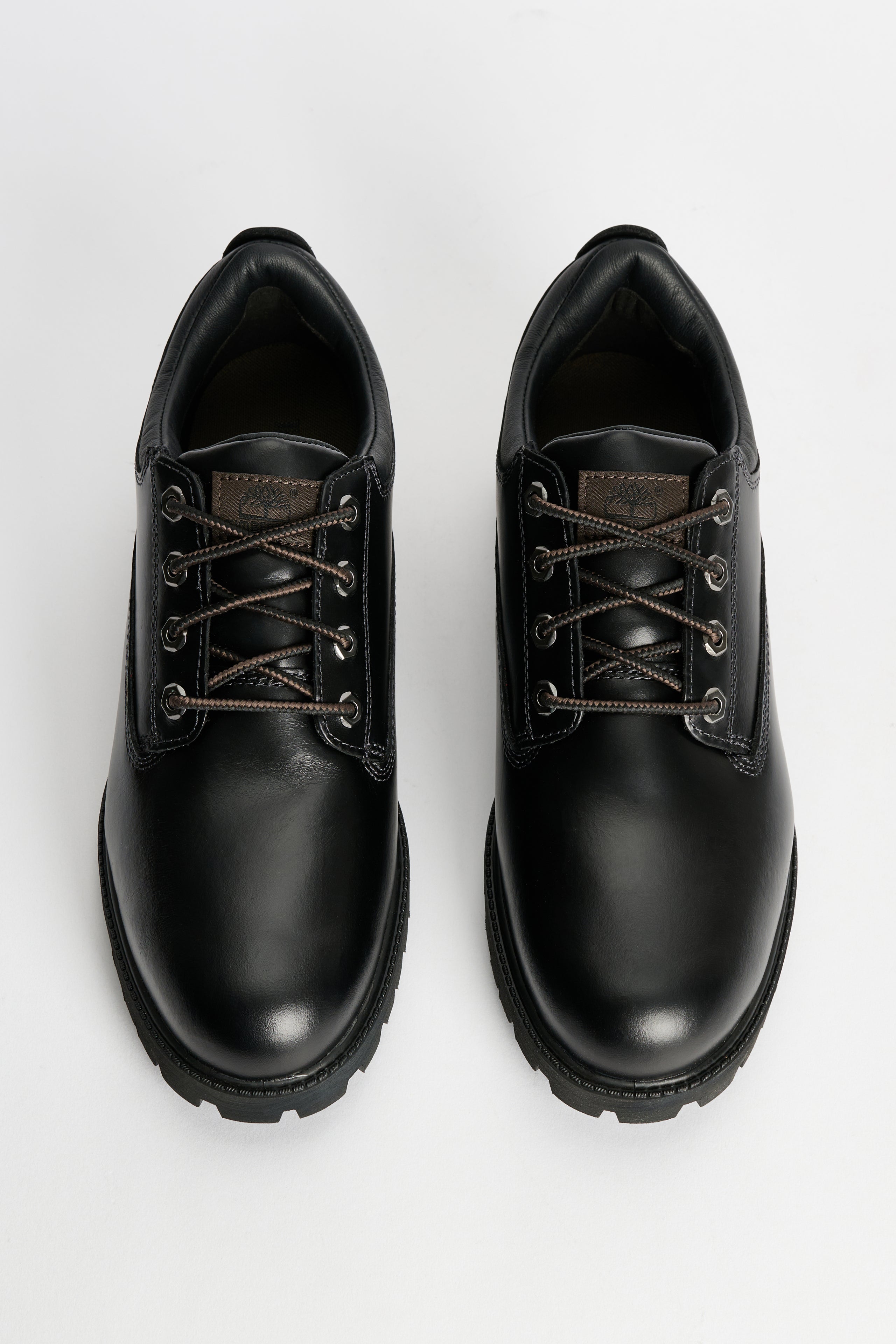 Timberland Heritage Lace Up Shoe Black Full Grain