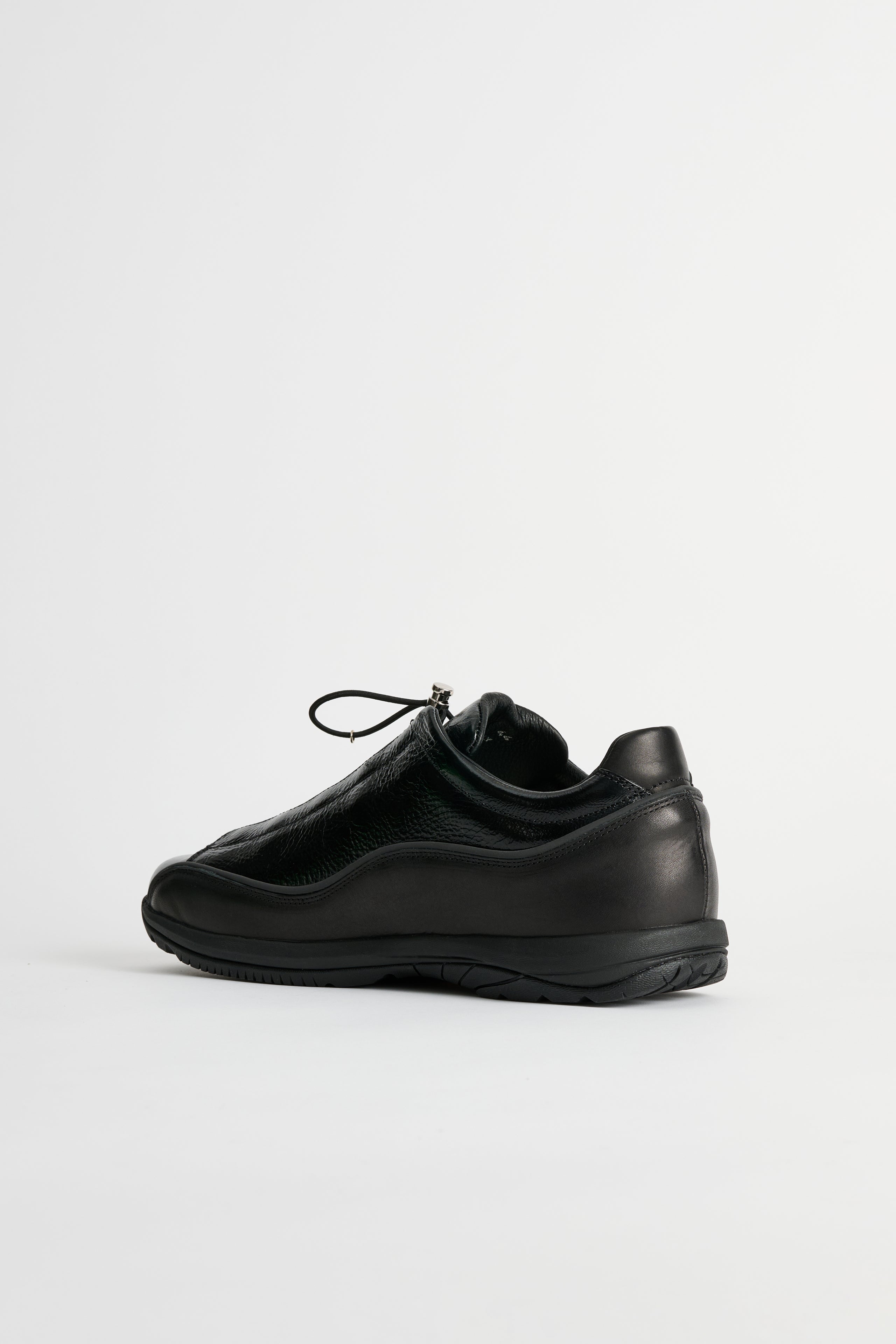 Diemme Licata Black Crackled Patent Leather