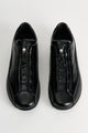 Diemme Licata Black Crackled Patent Leather