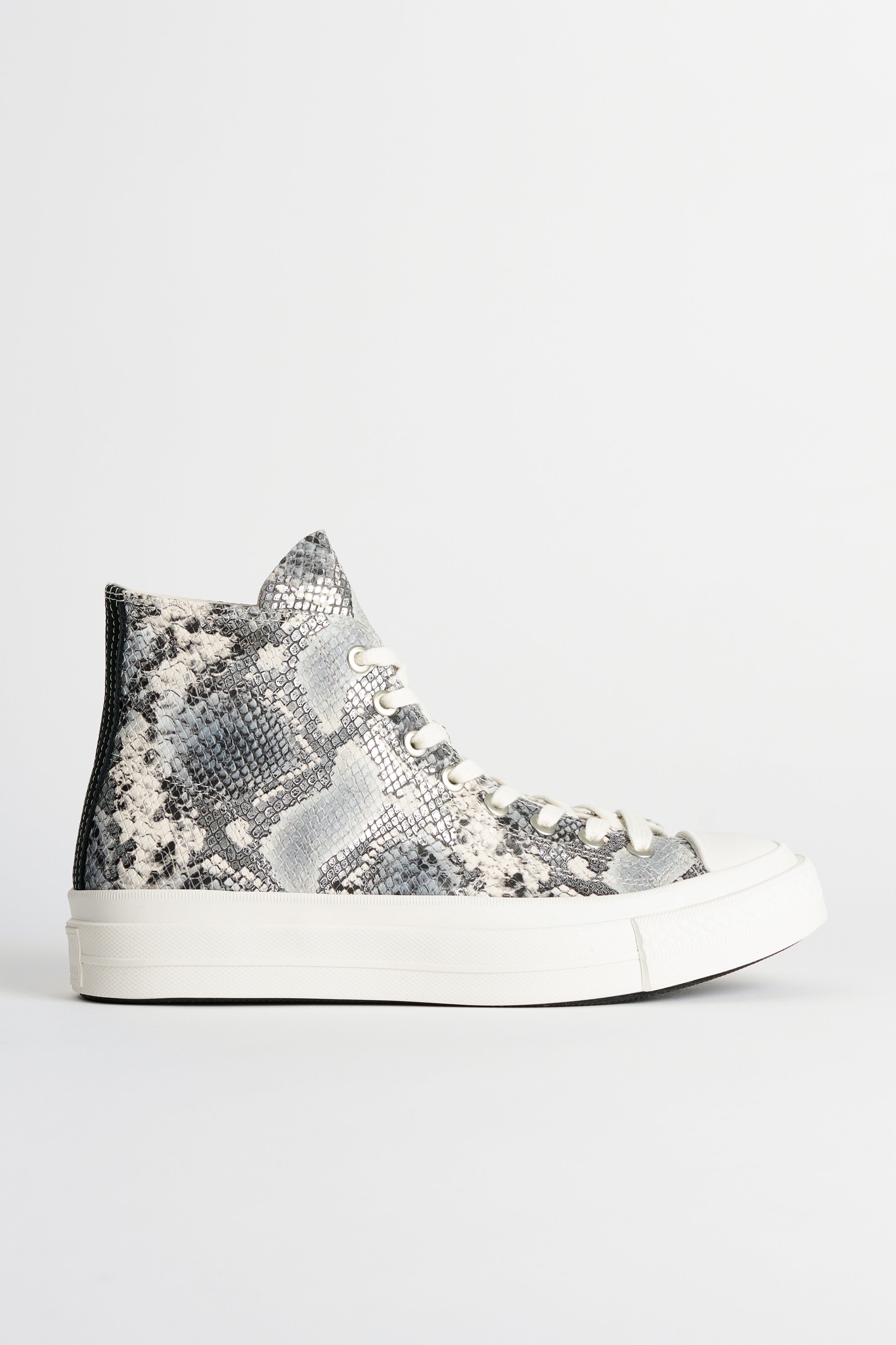 Converse First String Chuck Taylor All Star Silver / Snow White / Black