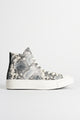 Converse First String Chuck Taylor All Star Silver / Snow White / Black