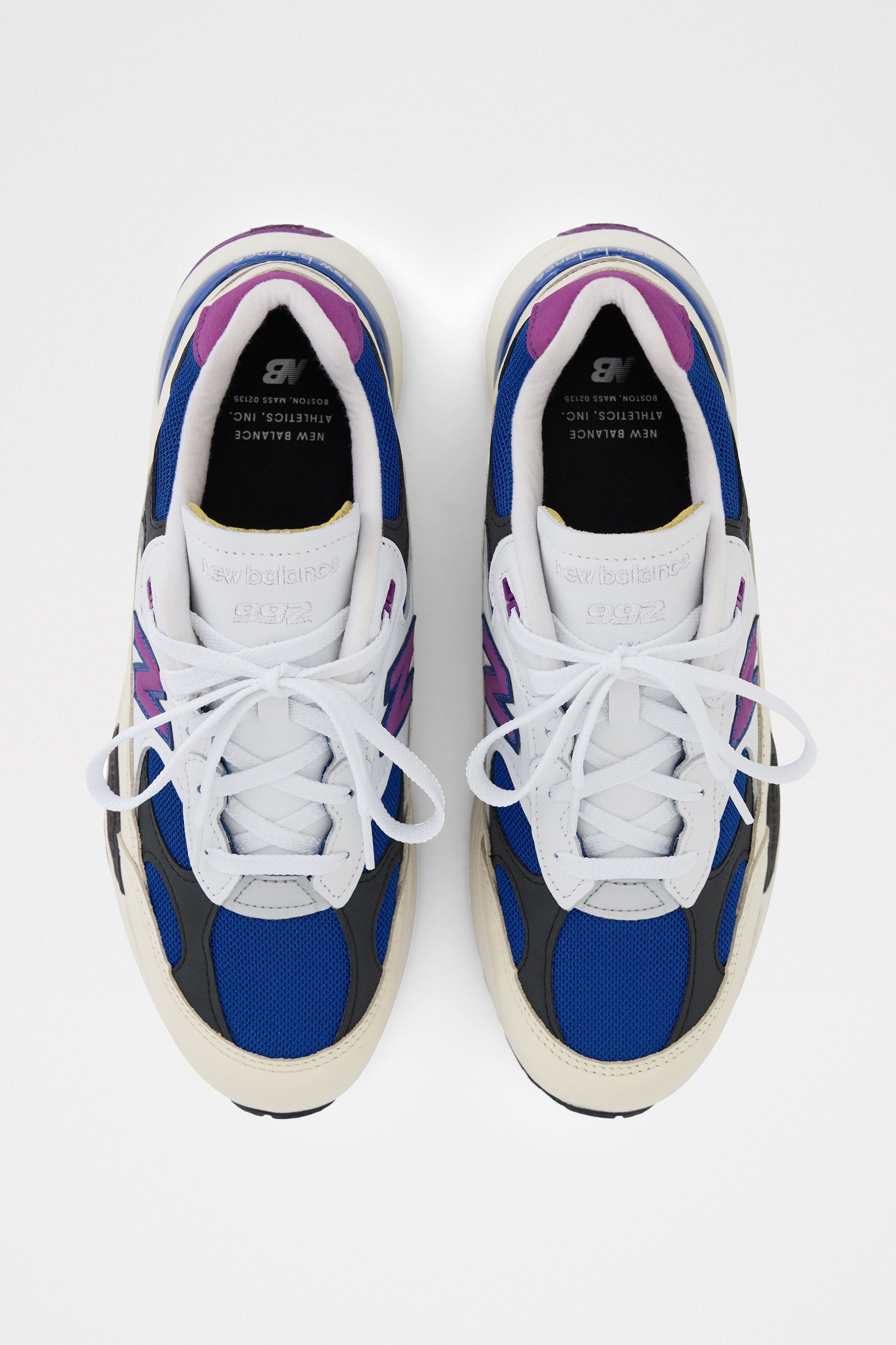 New Balance Made in USA Teddy Santis 992 Team Royal / Purple Fuchsia