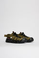 KEEN Hyperport Fisherman Leather Sandal Dark Olive / Black