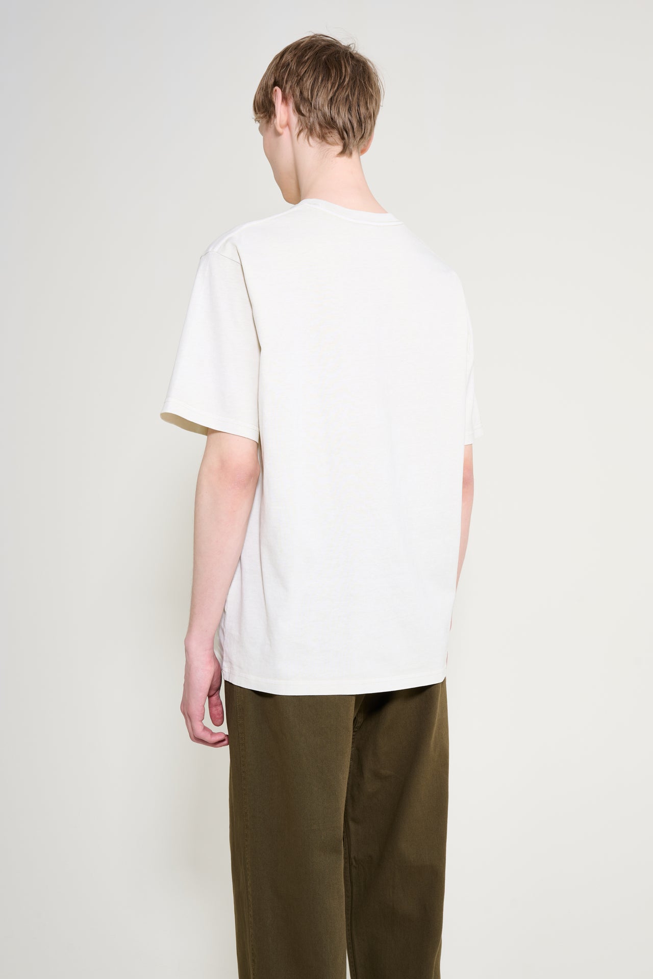 Gramicci One Point Tee Pigment Dyed Natural Pigment