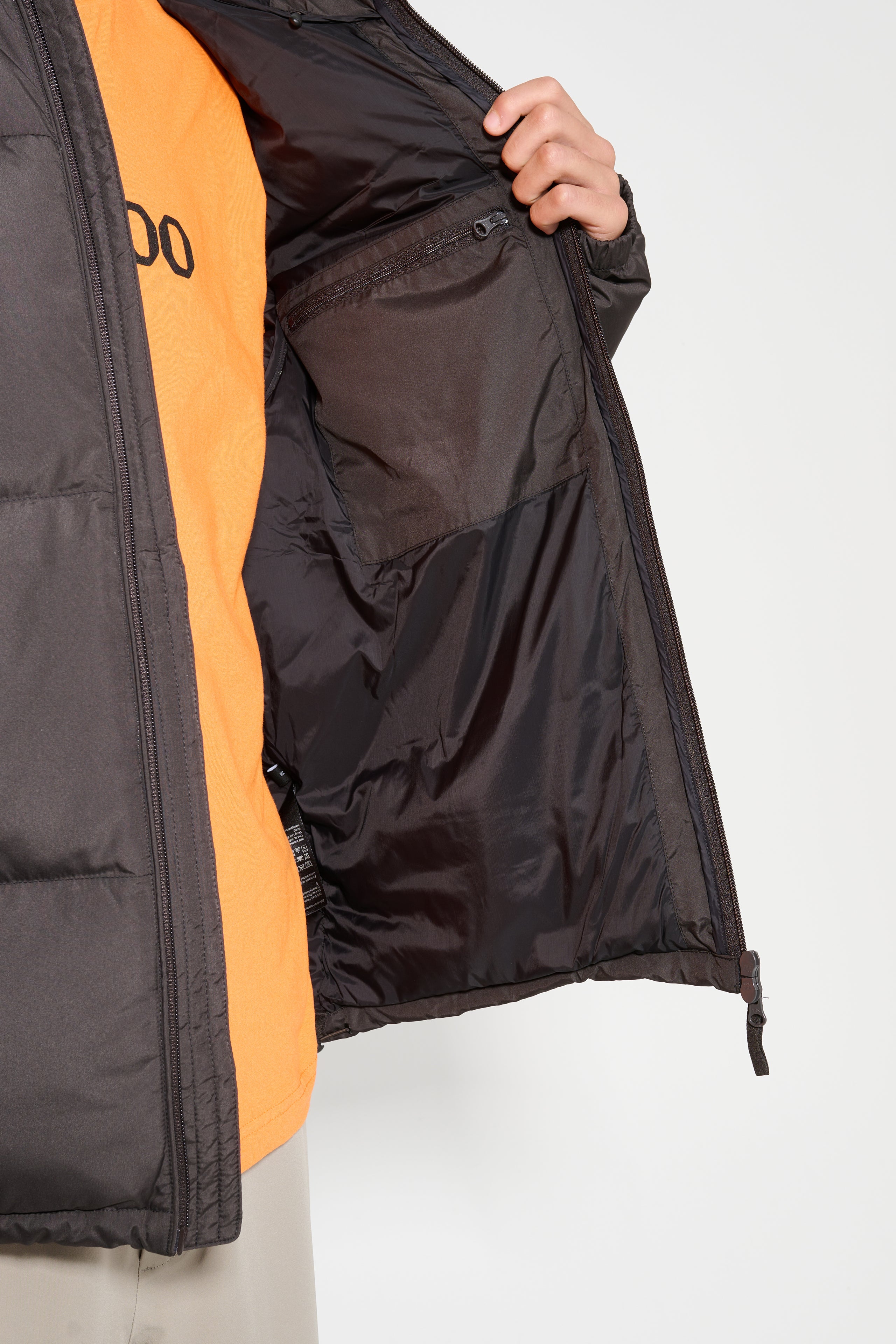 Hiking Patrol Down Jacket Dark Brown