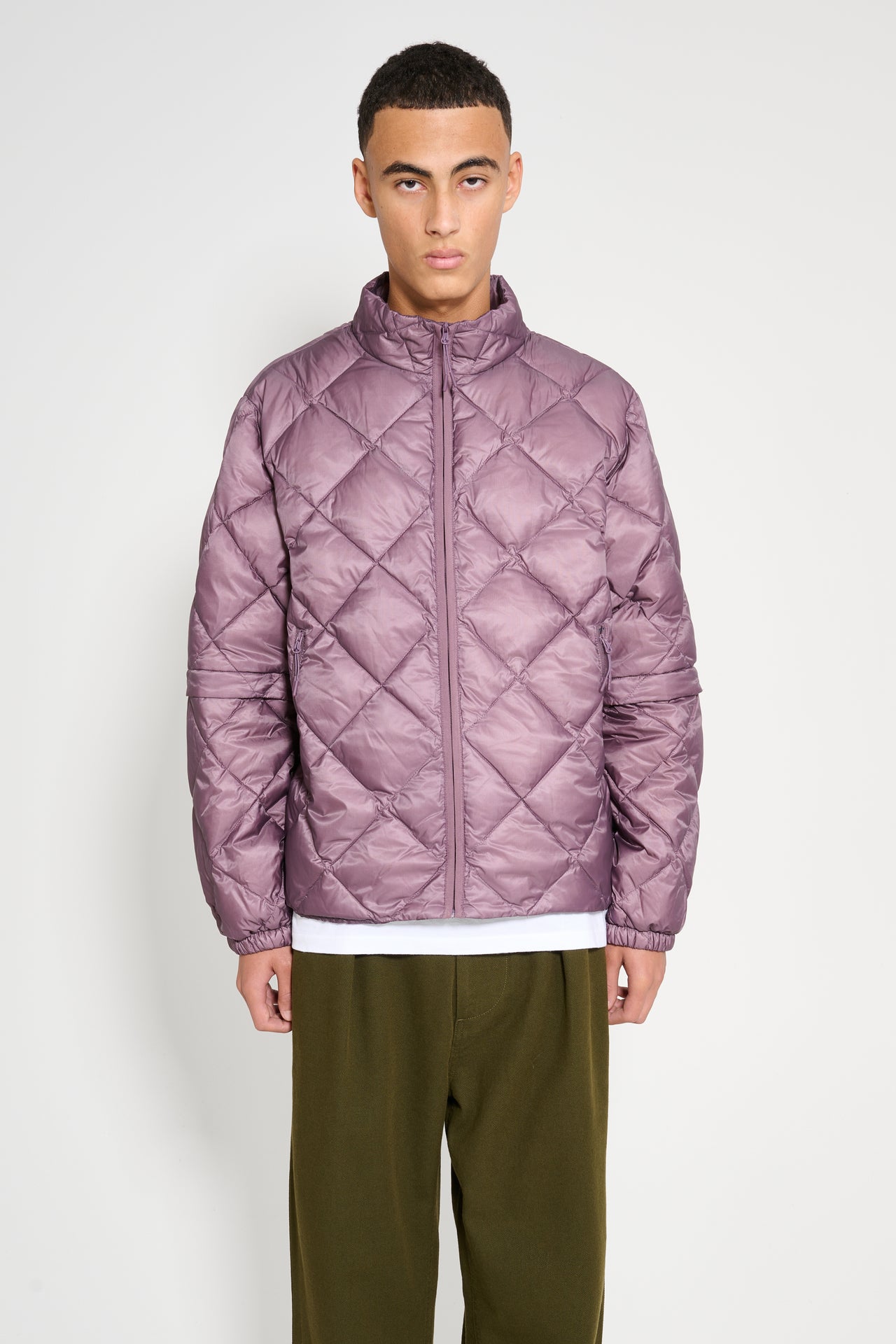 Hiking Patrol Light Down Zip Jacket Purple