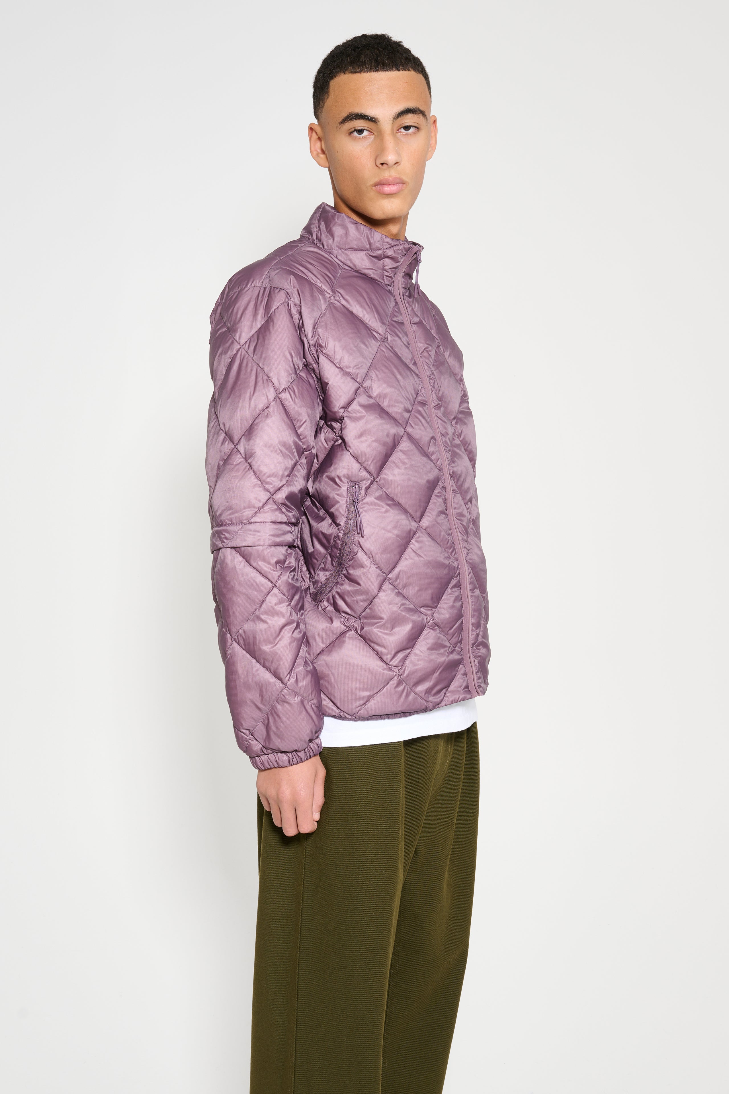 Hiking Patrol Light Down Zip Jacket Purple