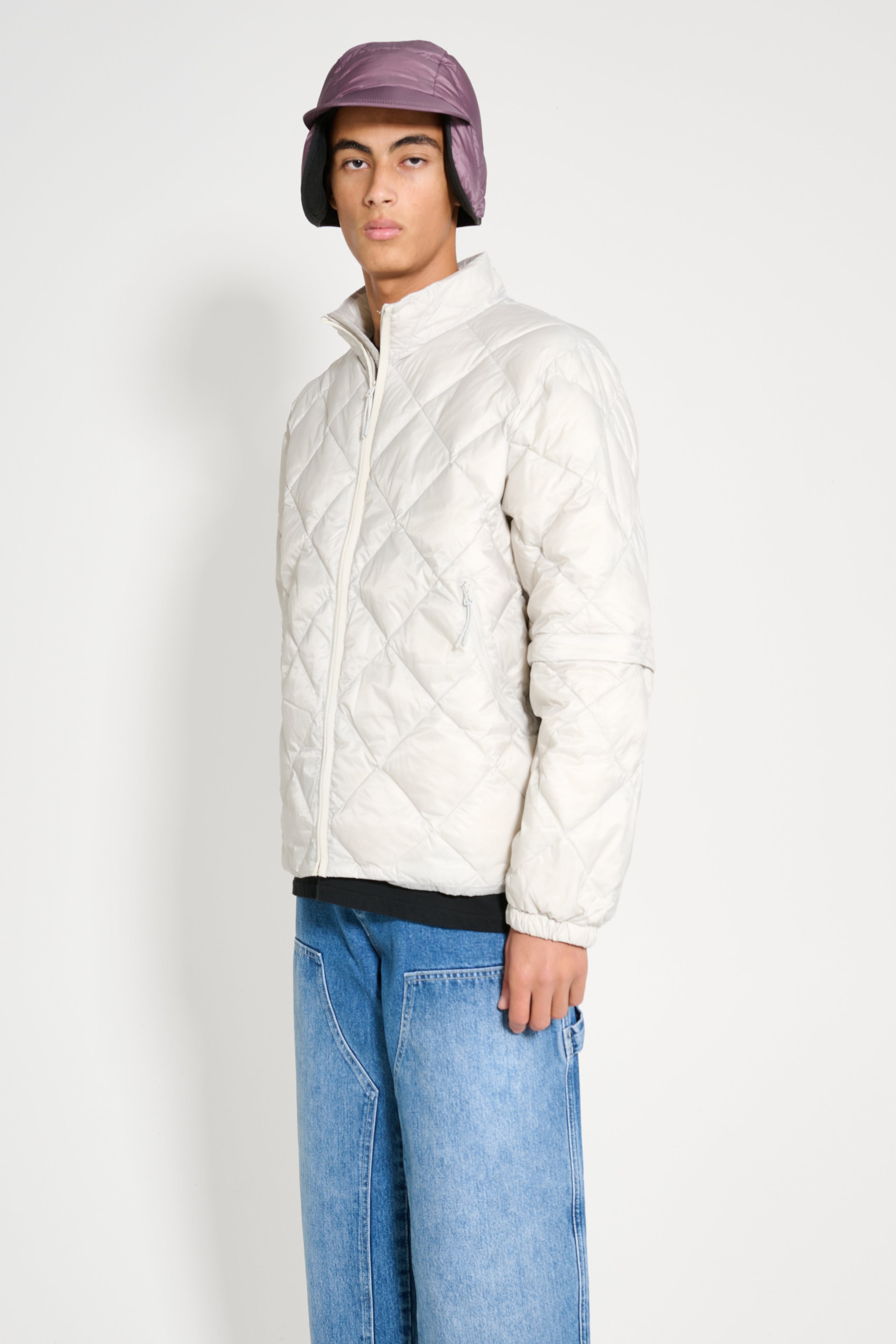 Hiking Patrol Light Down Zip Jacket Beige