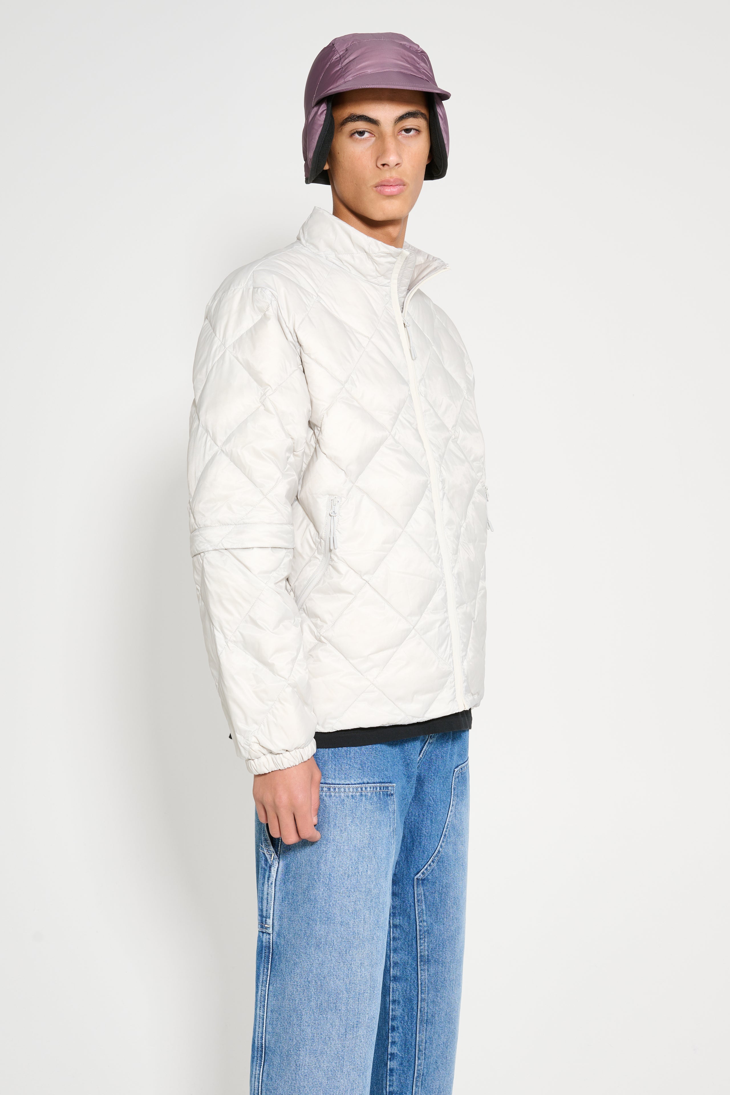 Hiking Patrol Light Down Zip Jacket Beige