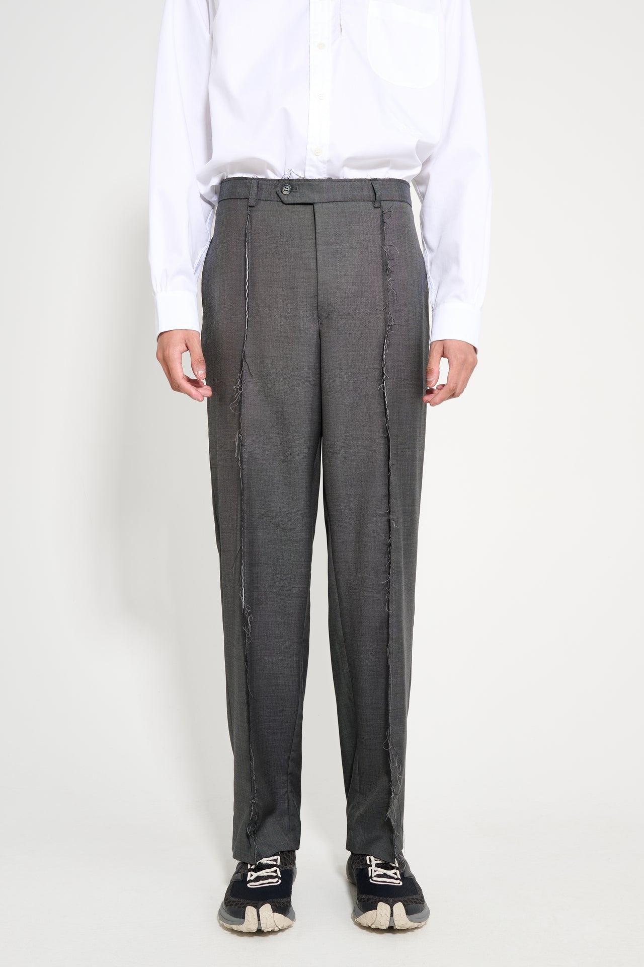 Hodakova Horse Hair Trousers Grey