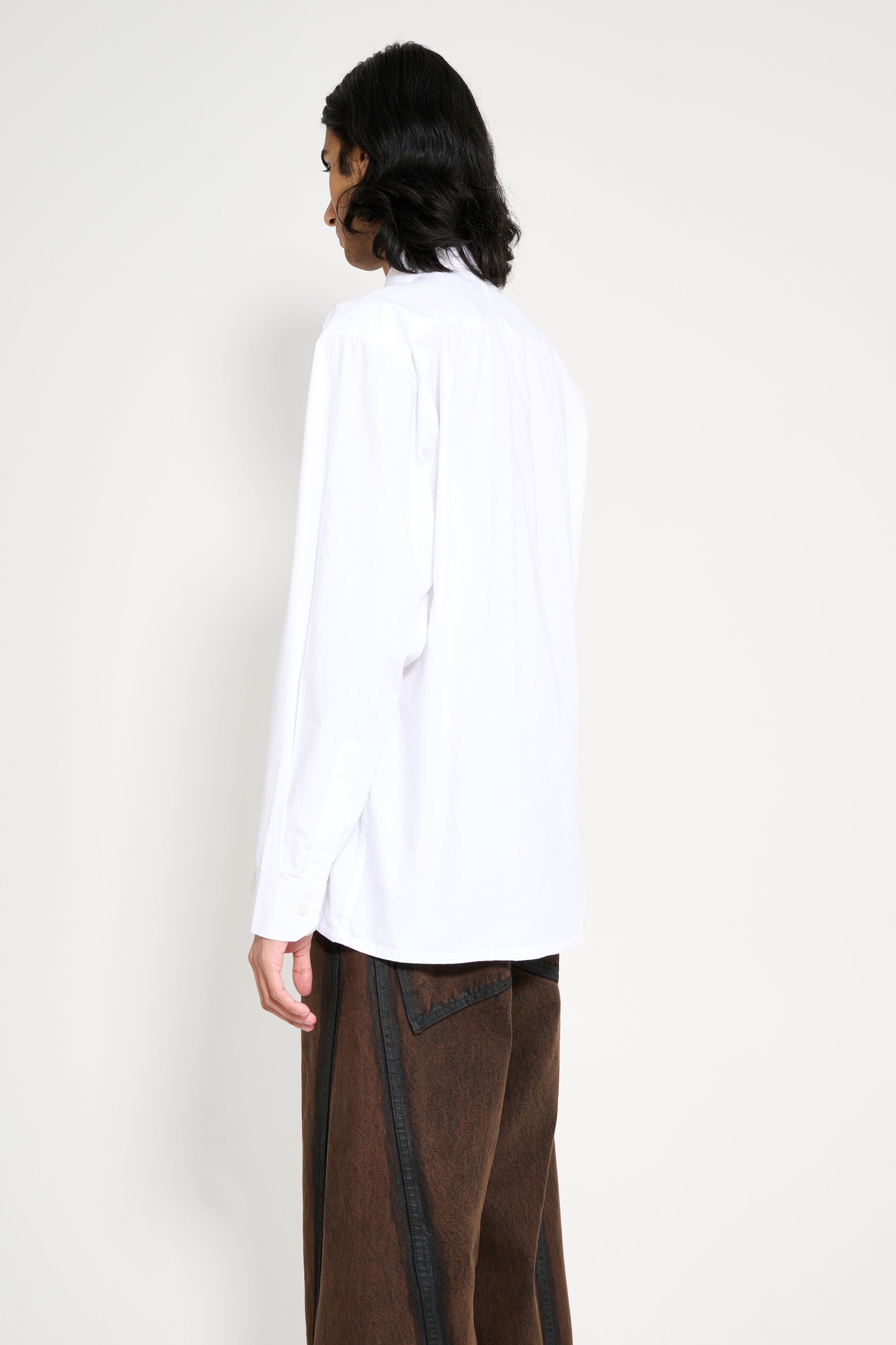 Hodakova Frill Shirt White