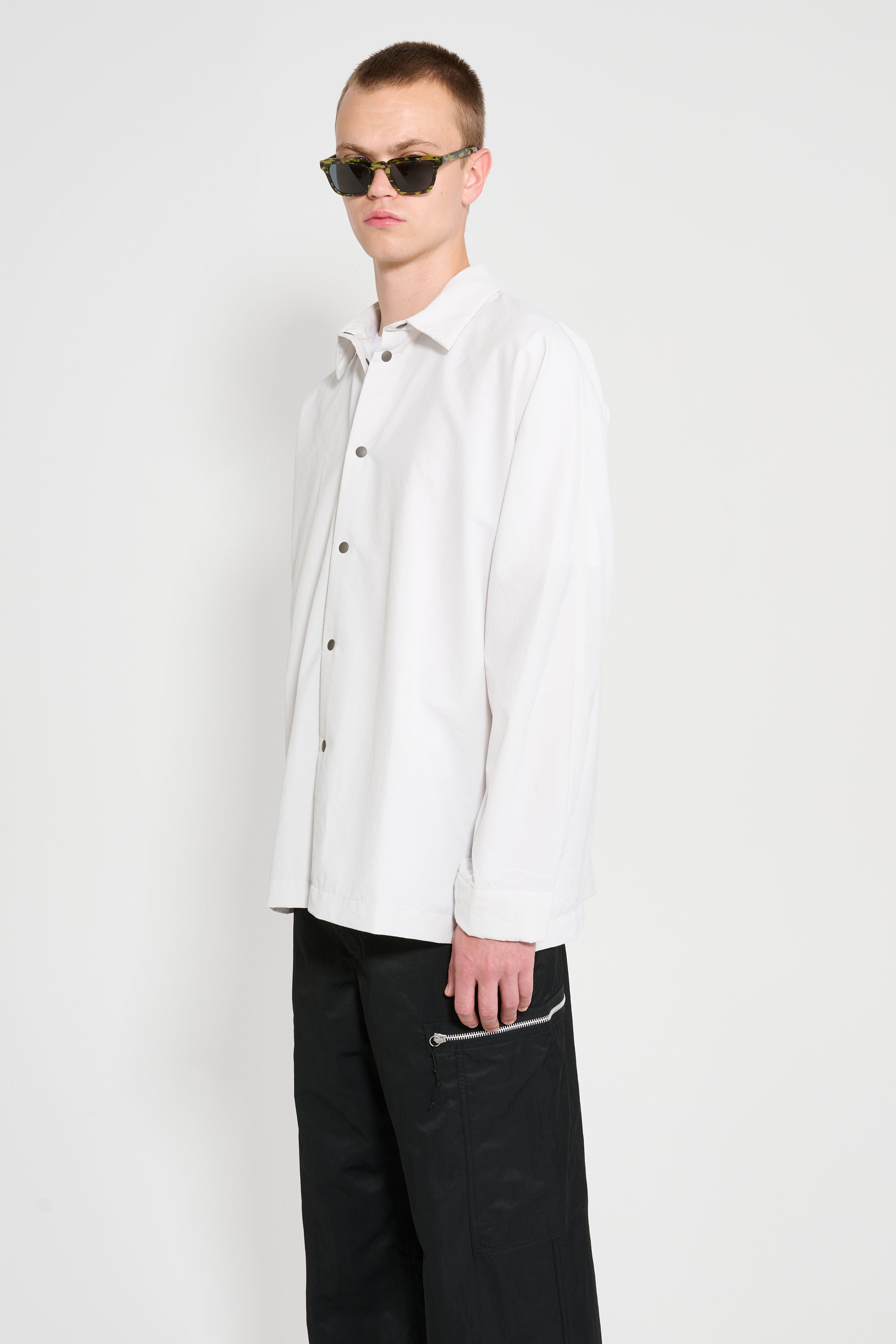 Homme Plissé Issey Miyake Verso Shirt White