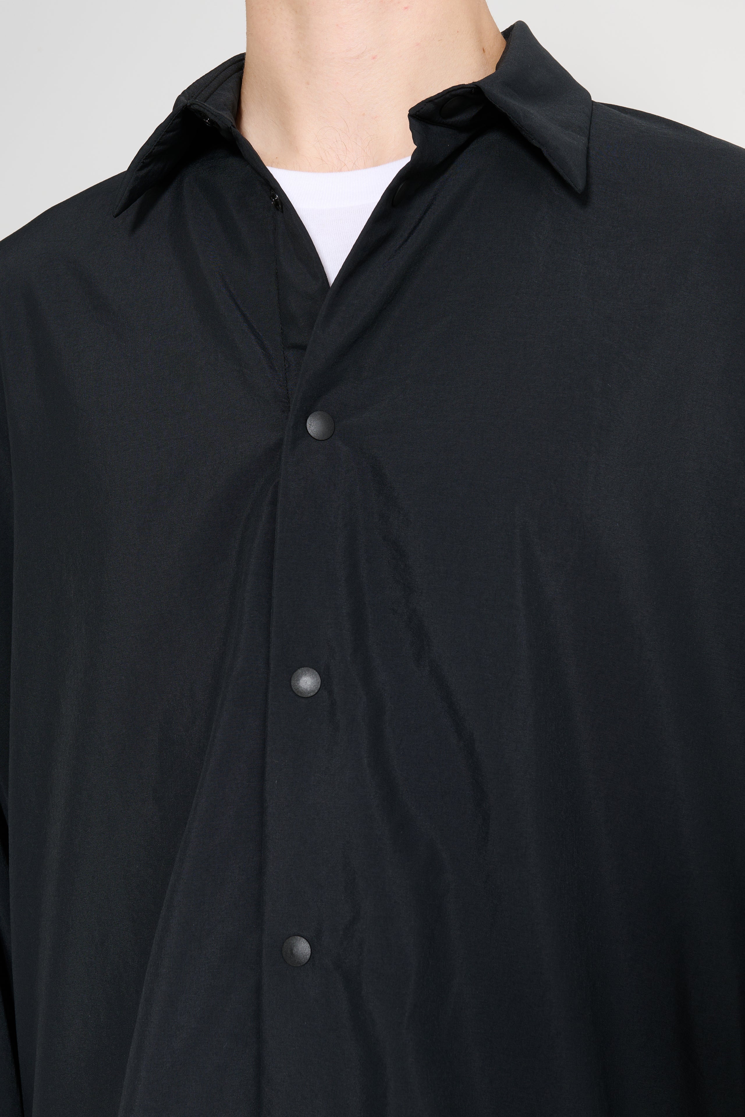 Homme Plissé Issey Miyake Verso Shirt Black