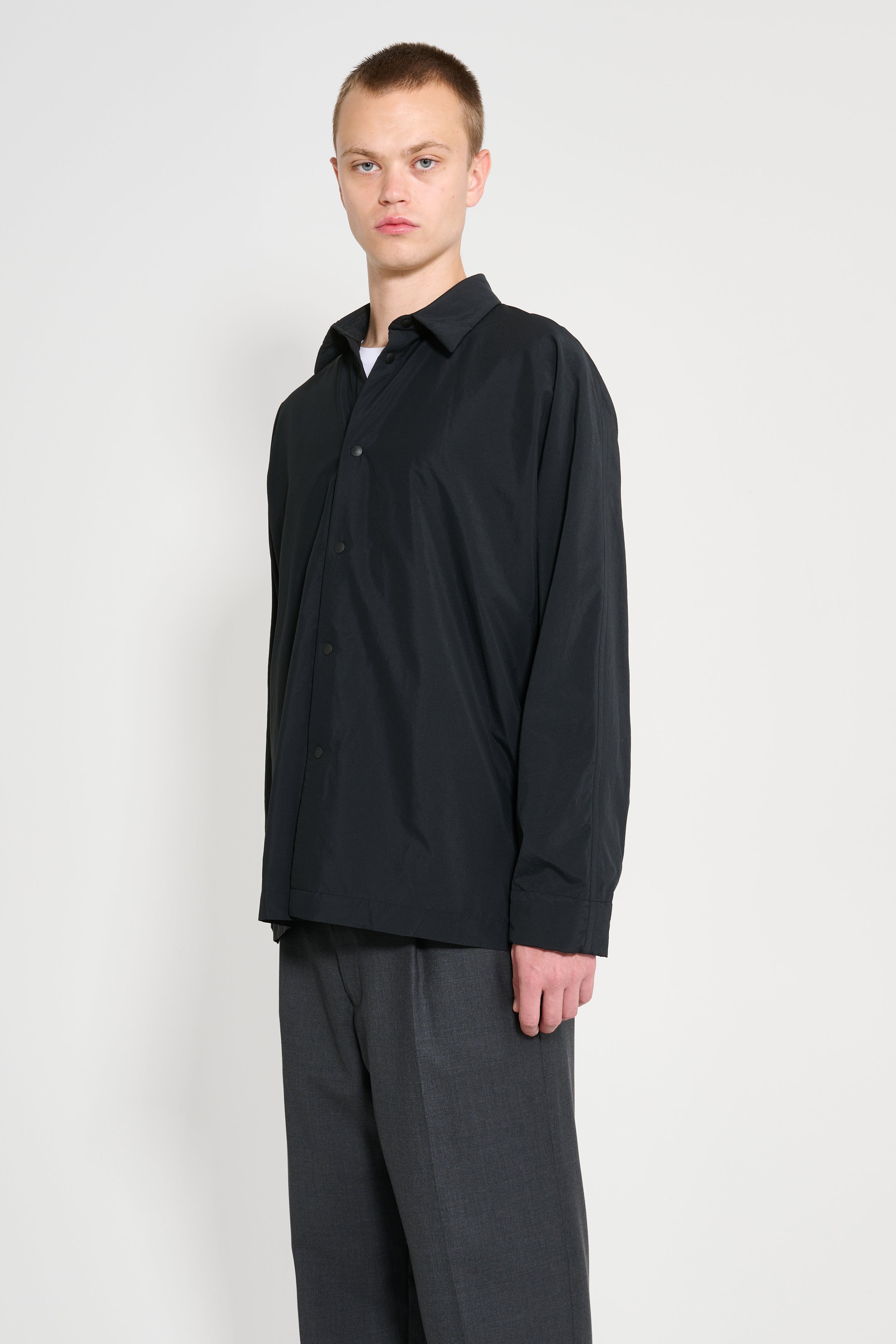 Homme Plissé Issey Miyake Verso Shirt Black