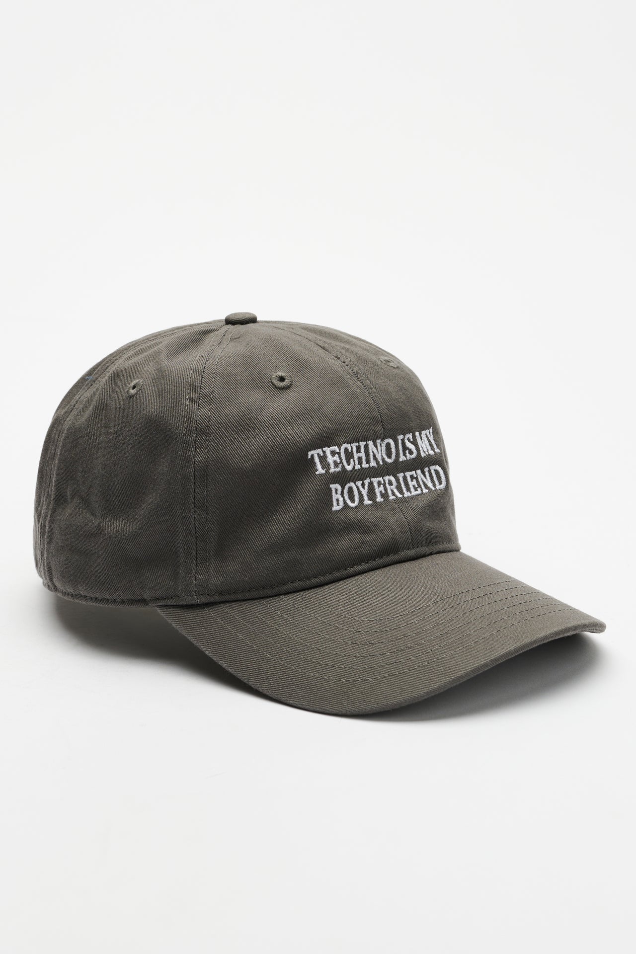 IDEA Techno Is My Boyfriend Hat Charcoal