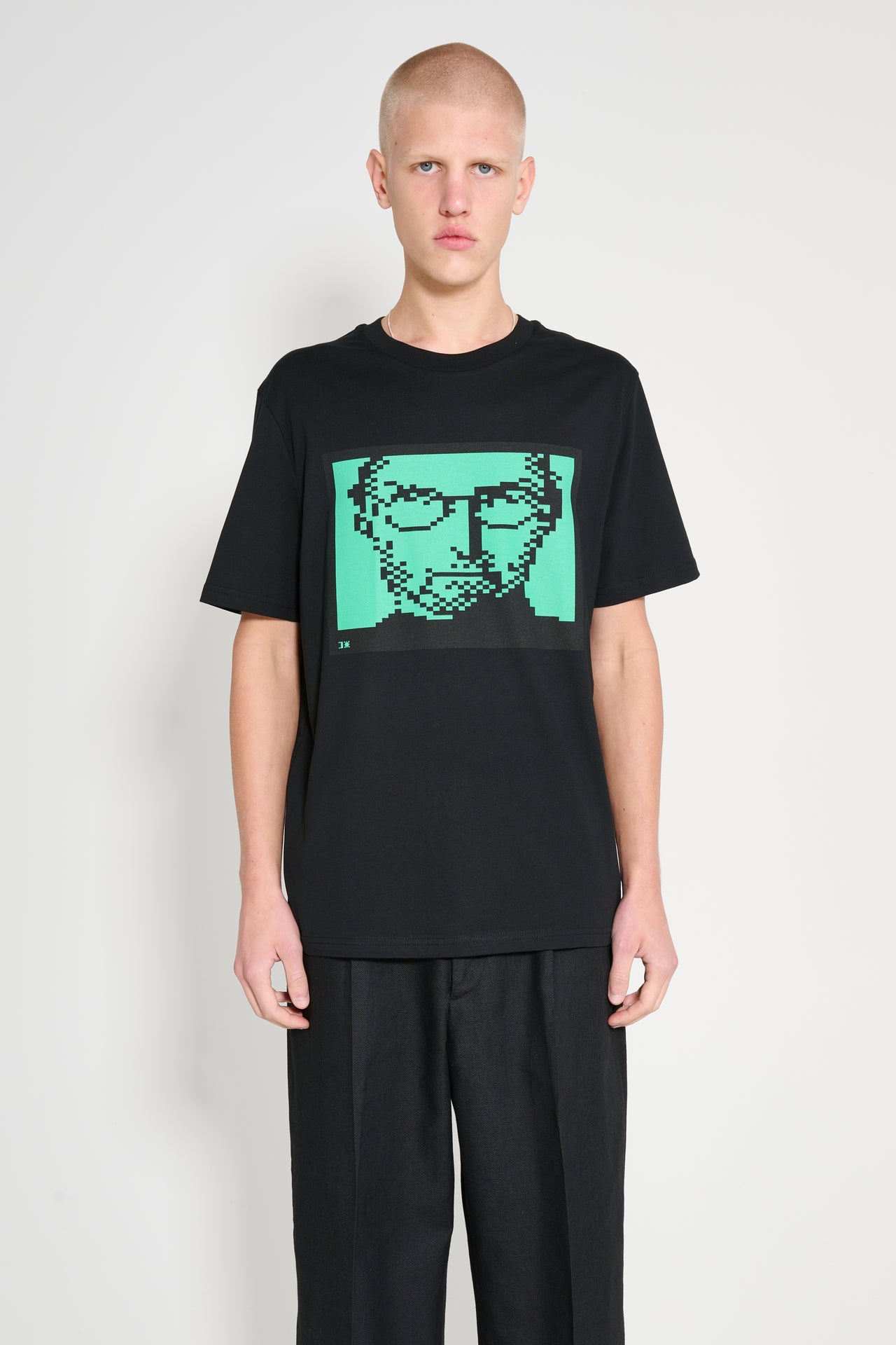 IDEA x Pinot Steve Jobs T-shirt Black