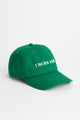 IDEA I Work Here Sometimes Hat Green