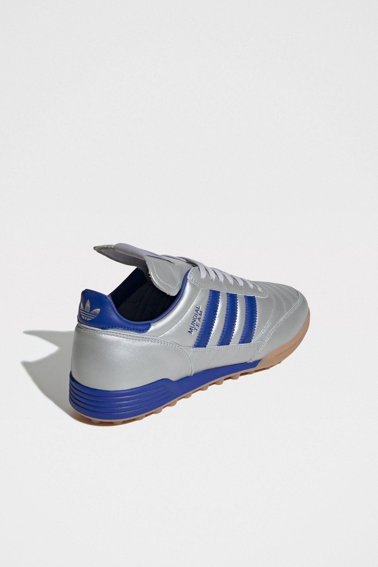 adidas Originals Mundial Team Silver Metallic / Royal Blue