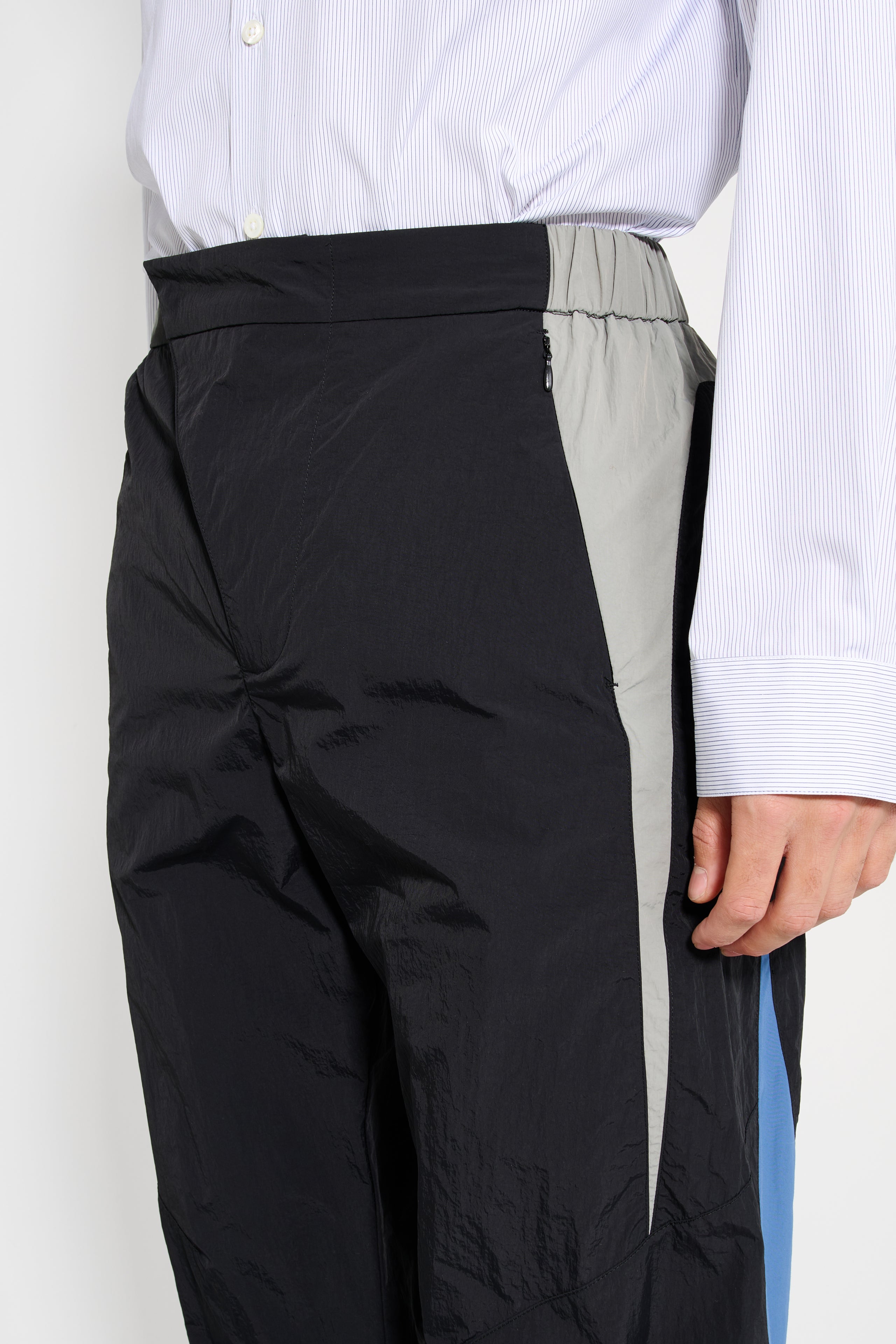 _J.L-A.L_ Minno Trousers Shungite Black