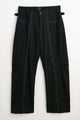_J.L-A.L_ Drift Trousers Shungite Black