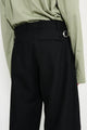 _J.L-A.L_ Drift Trousers Shungite Black