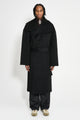JW Anderson Wrap Coat Black
