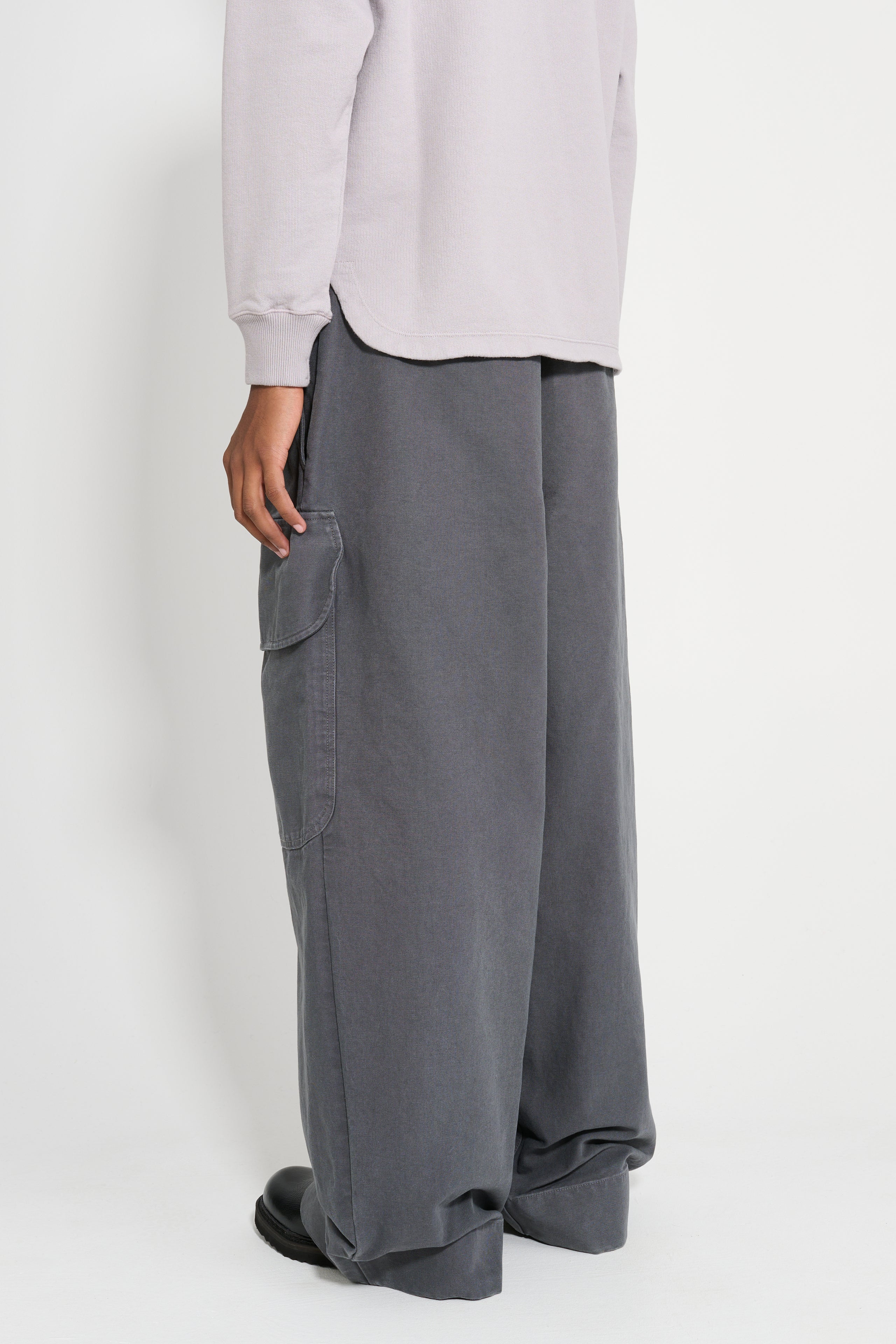 JW Anderson Relaxed Cargo Trousers Grey